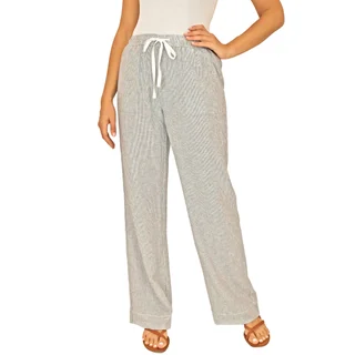 BRIGGS WOMEN'S LINEN BLEND PANT