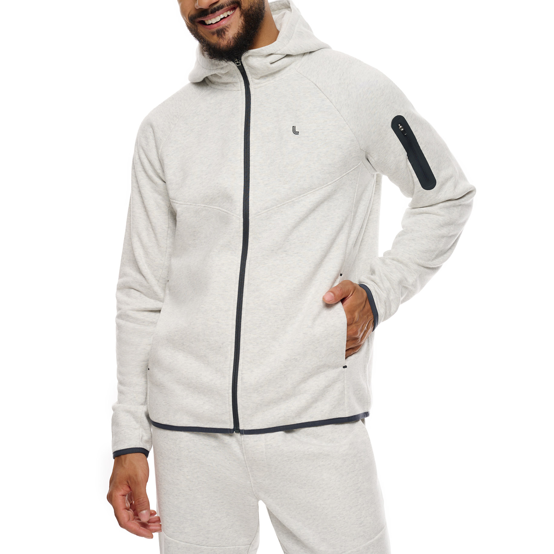 Lolë – Men’s Full-Zip Fleece Hoodie