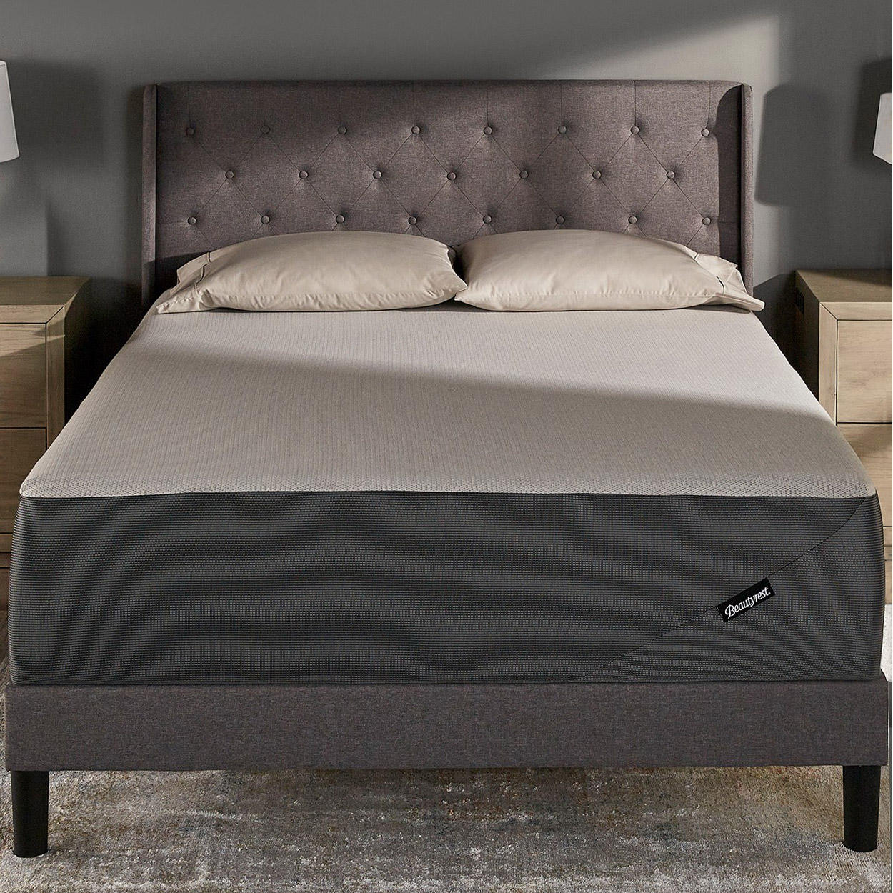 Beautyrest 35.6 cm (14 in.) Copper Memory Foam Mattress