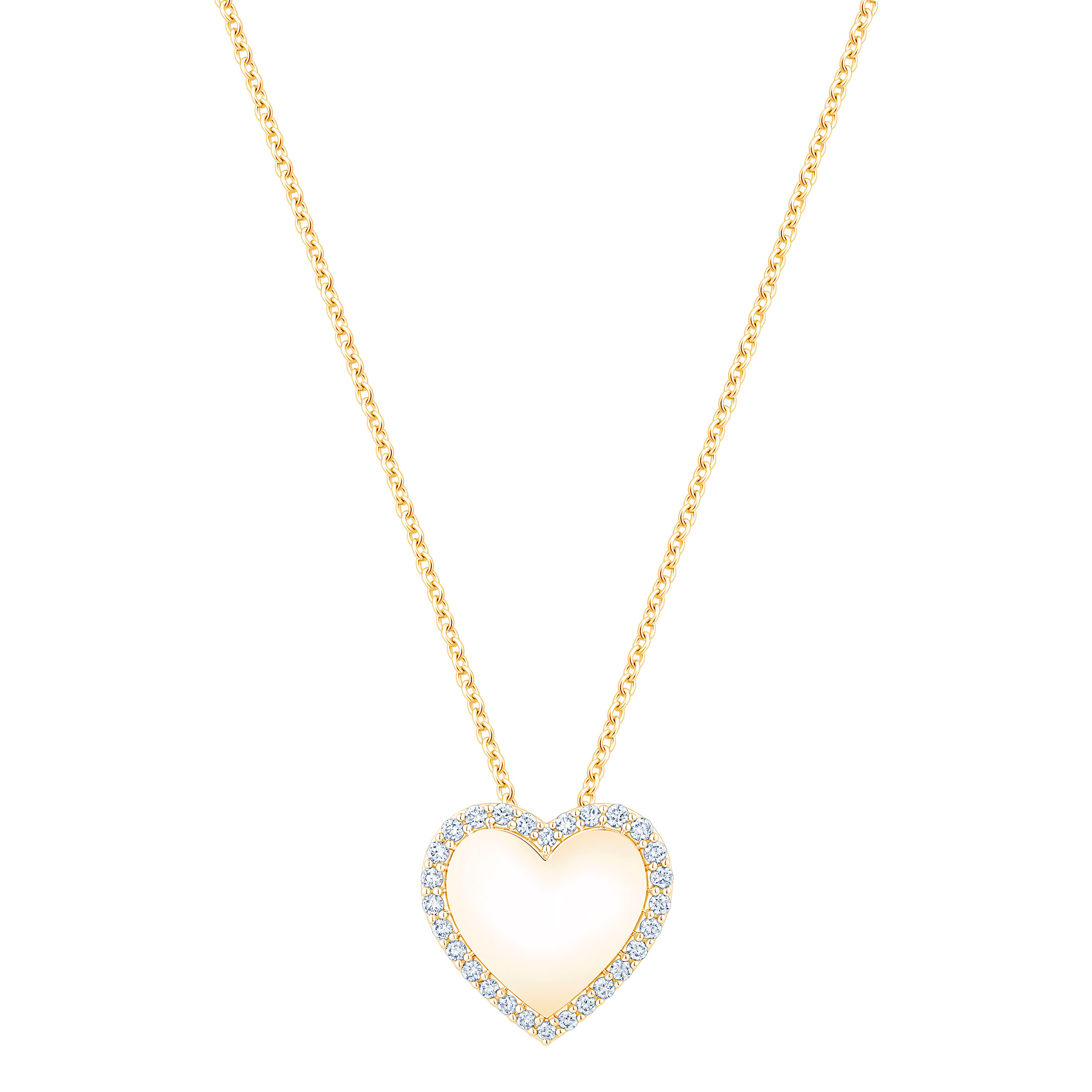 Round Brilliant Diamond Heart Pendant (0.15 ctw)