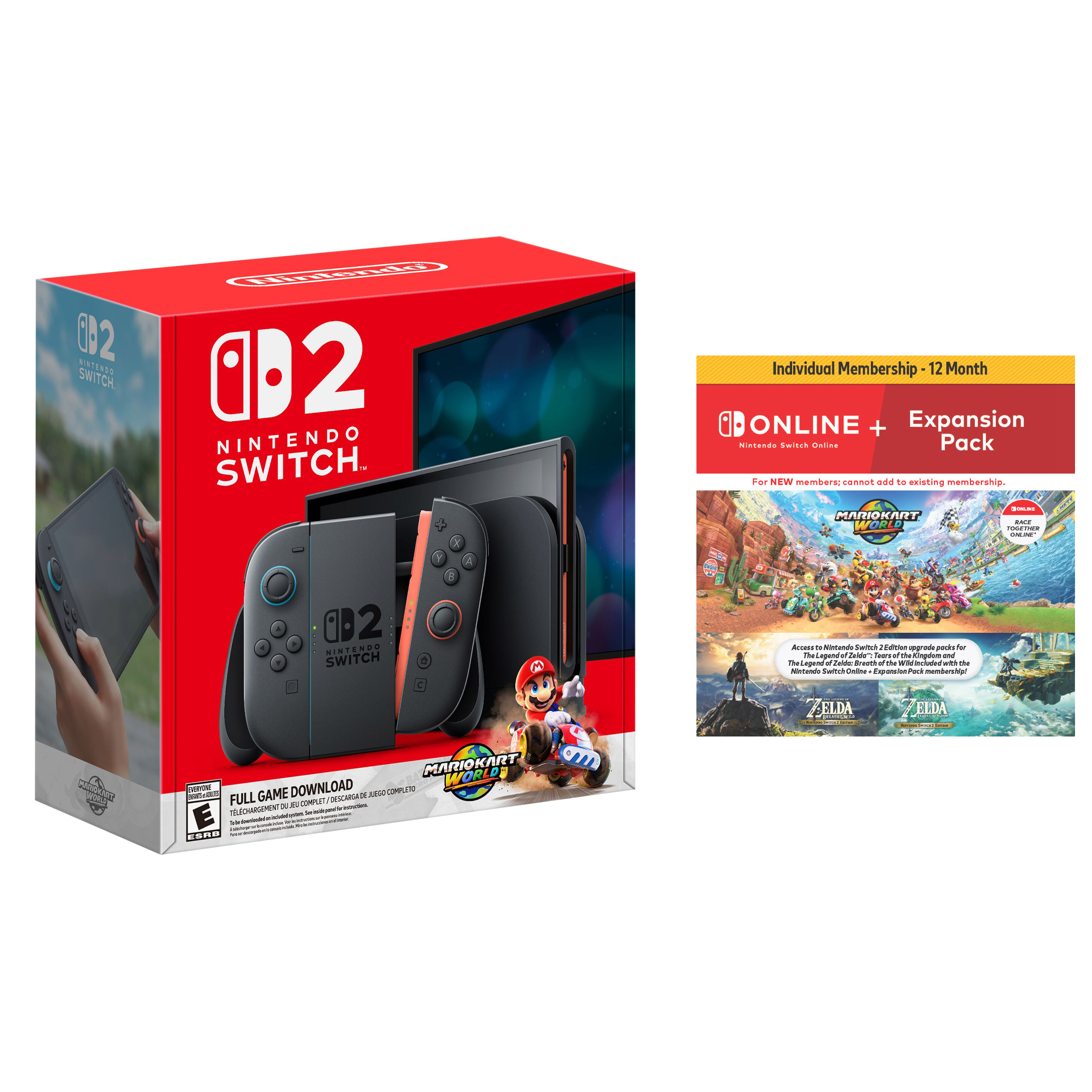 Nintendo Switch マリオシリーズ2本SET Nintendo Switch 2 + Mario Kart World Bundle | Costco