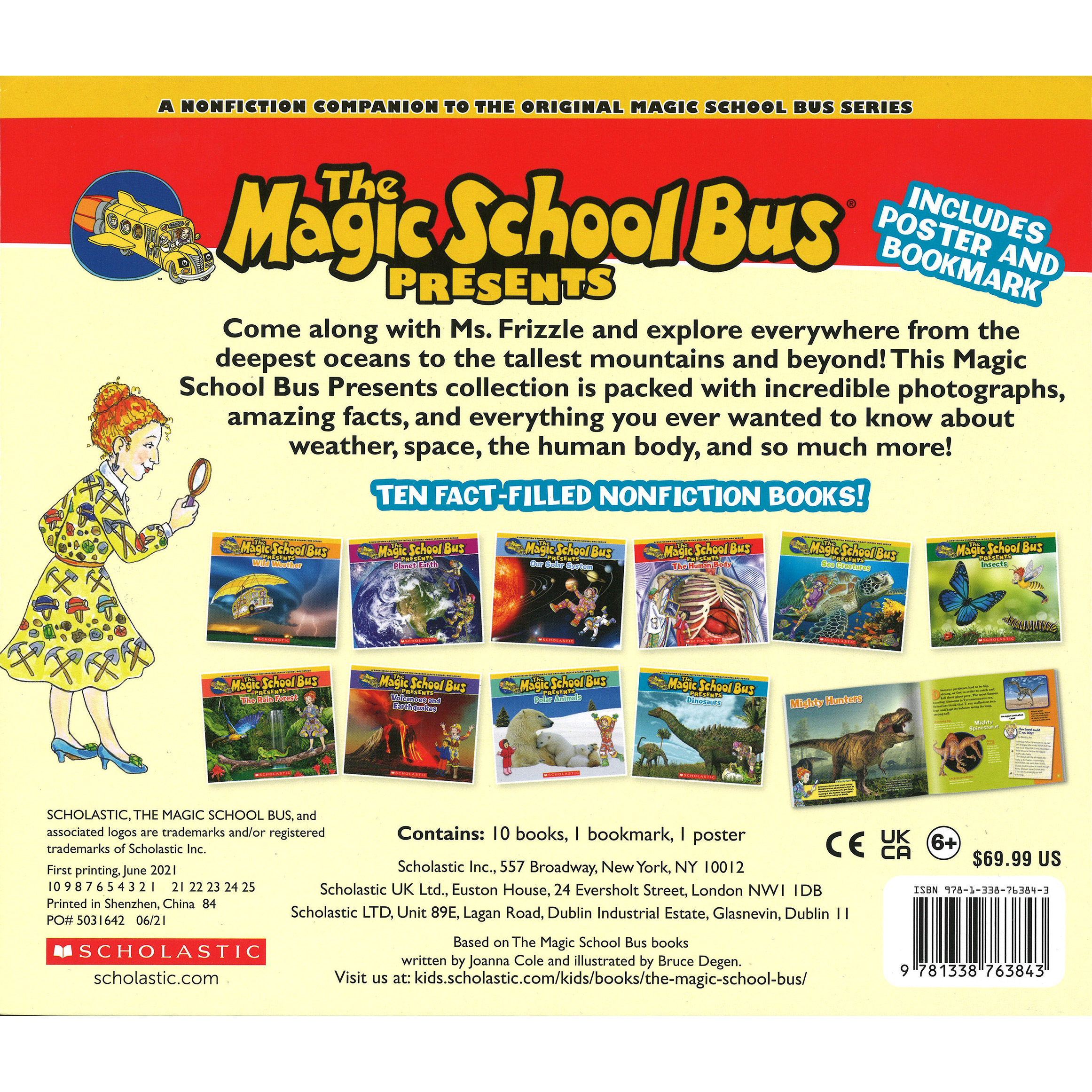 The Magic School Bus 全10巻セット The Magic School Bus Presents 10 Book Box Set - Walmart.com