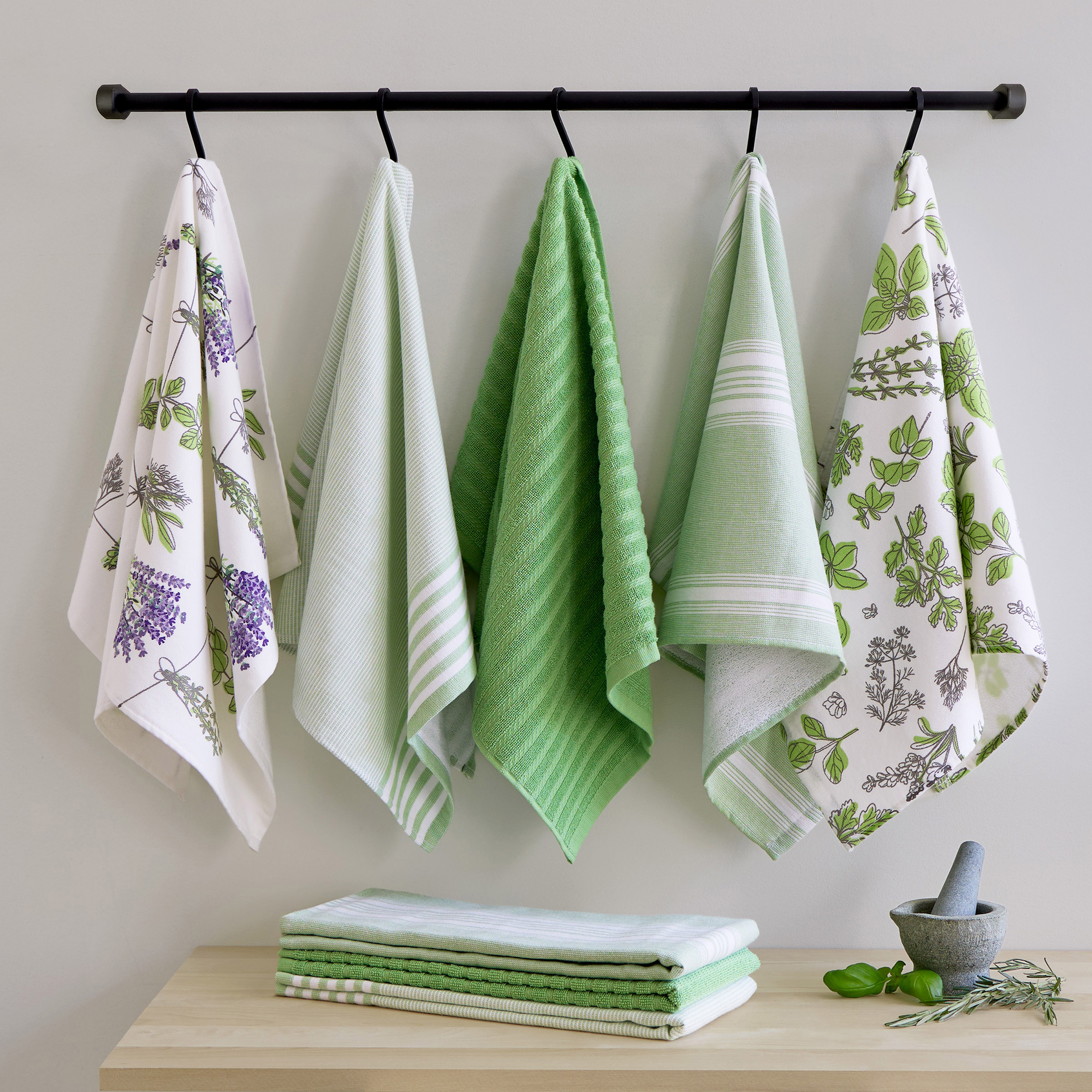 Mikasa Kitchen Towels, 8-pack
