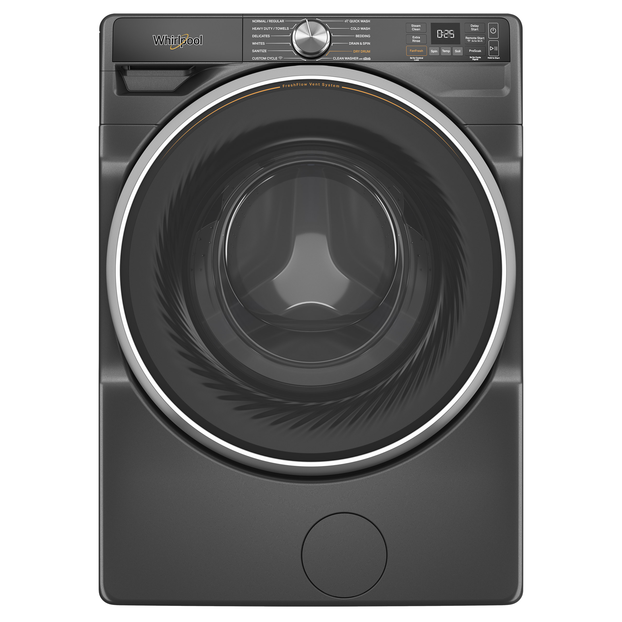 Whirlpool 5.8 cu ft. Front Load Washer with the FreshFlow Vent