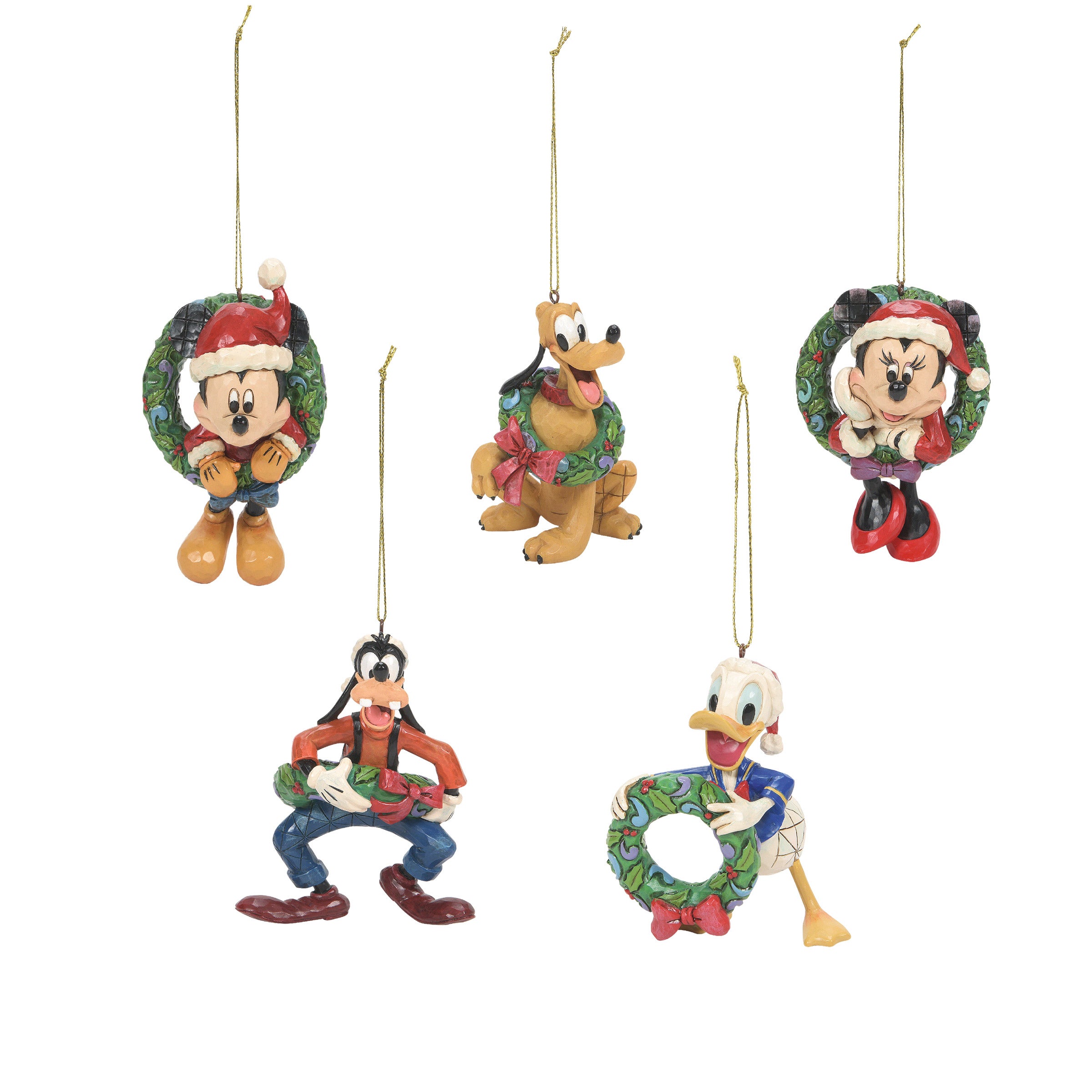 Mickey and Friends Holiday Ornament Set | Costco