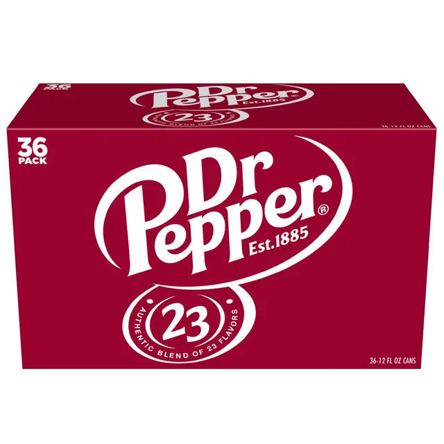 Dr. Pepper, 12 fl oz, 36-count
