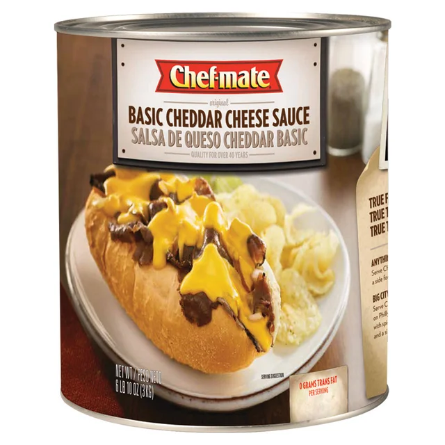 Chef-Mate Basic Cheddar Cheese Sauce, 6 lbs 10 oz