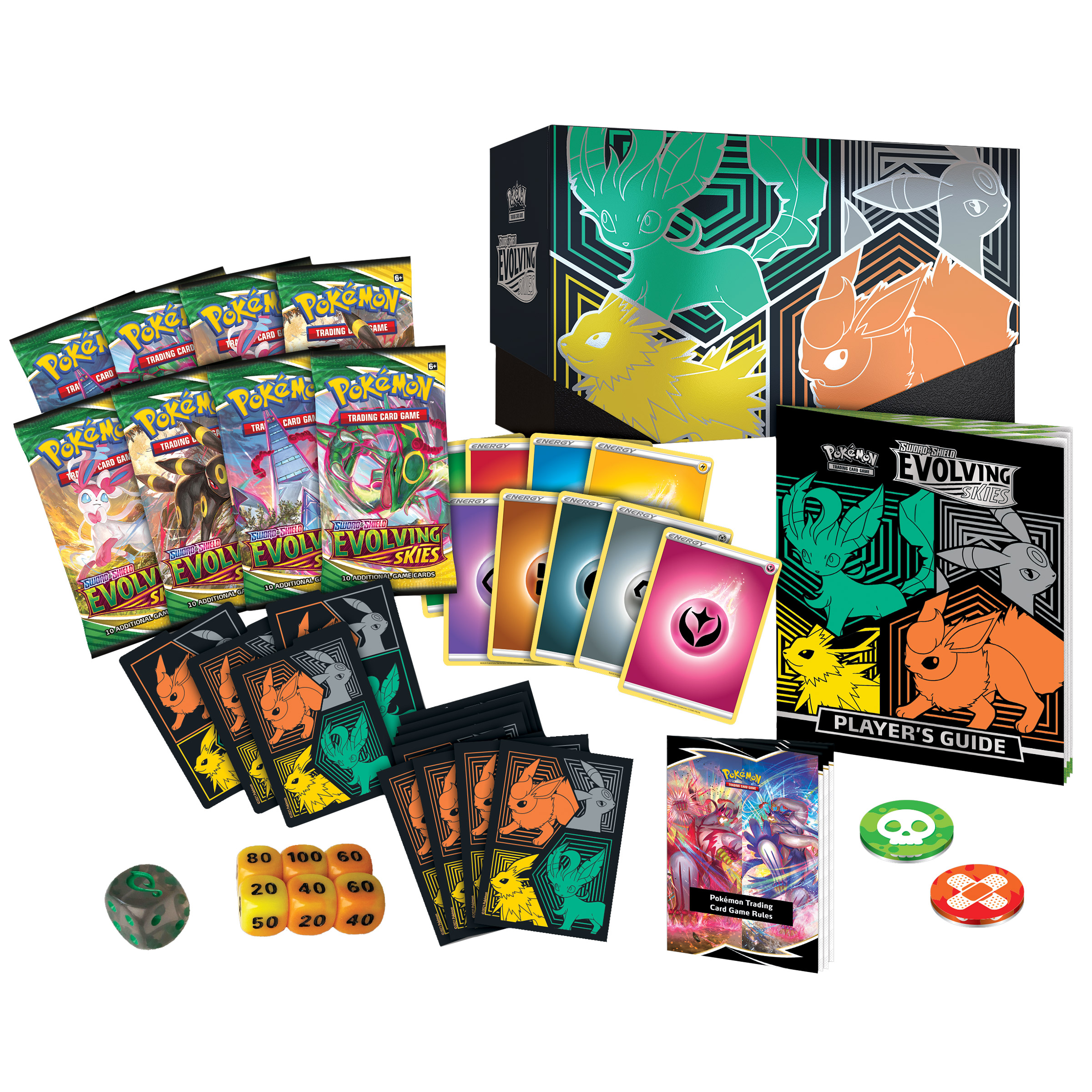 新品　Pokemon Card evolving skies 22Packs Pokemon TCG Stage 2 SHIFTRY 97/203 Evolving Skies Regular