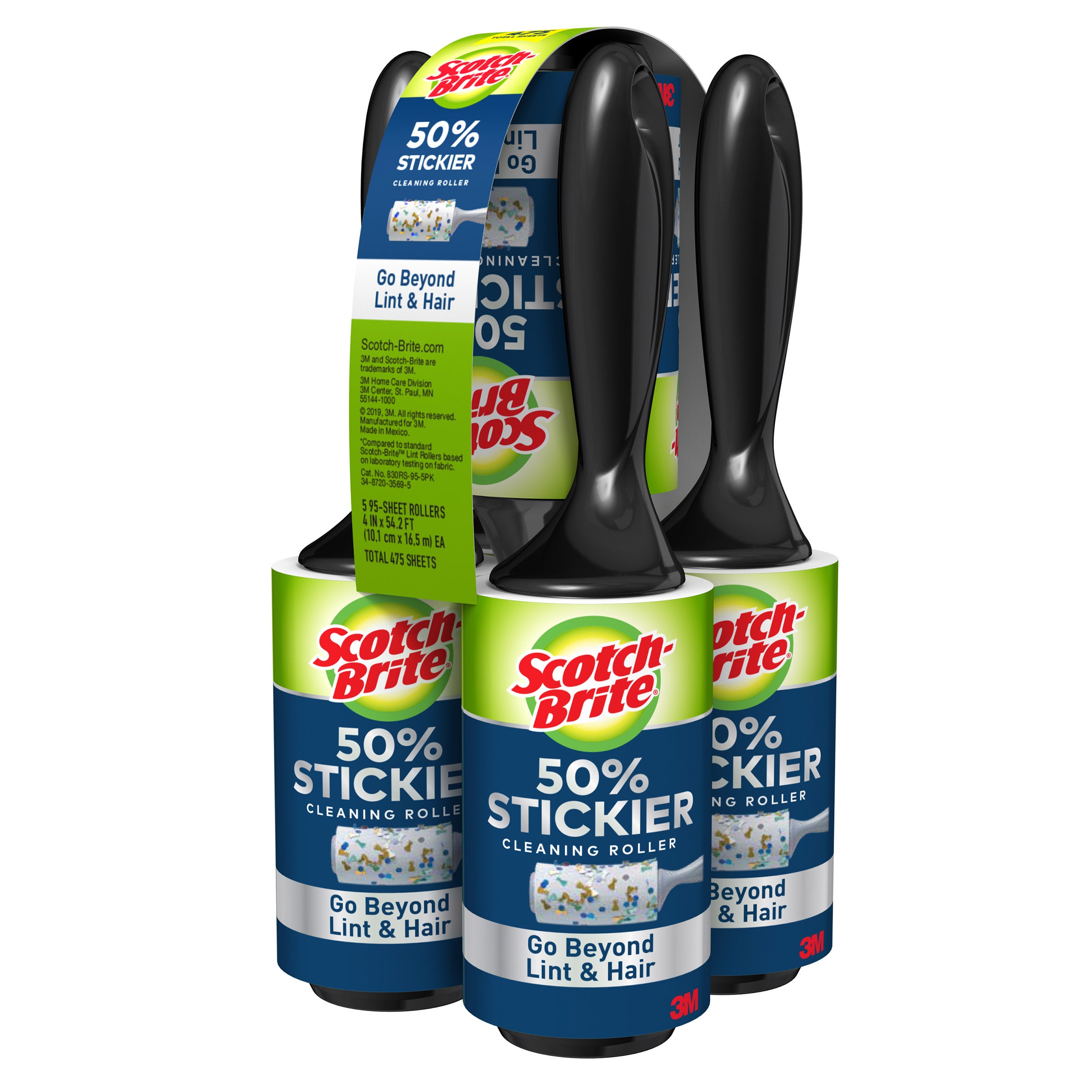 Scotch-Brite Lint Roller, 95-count, 5-pack | Costco