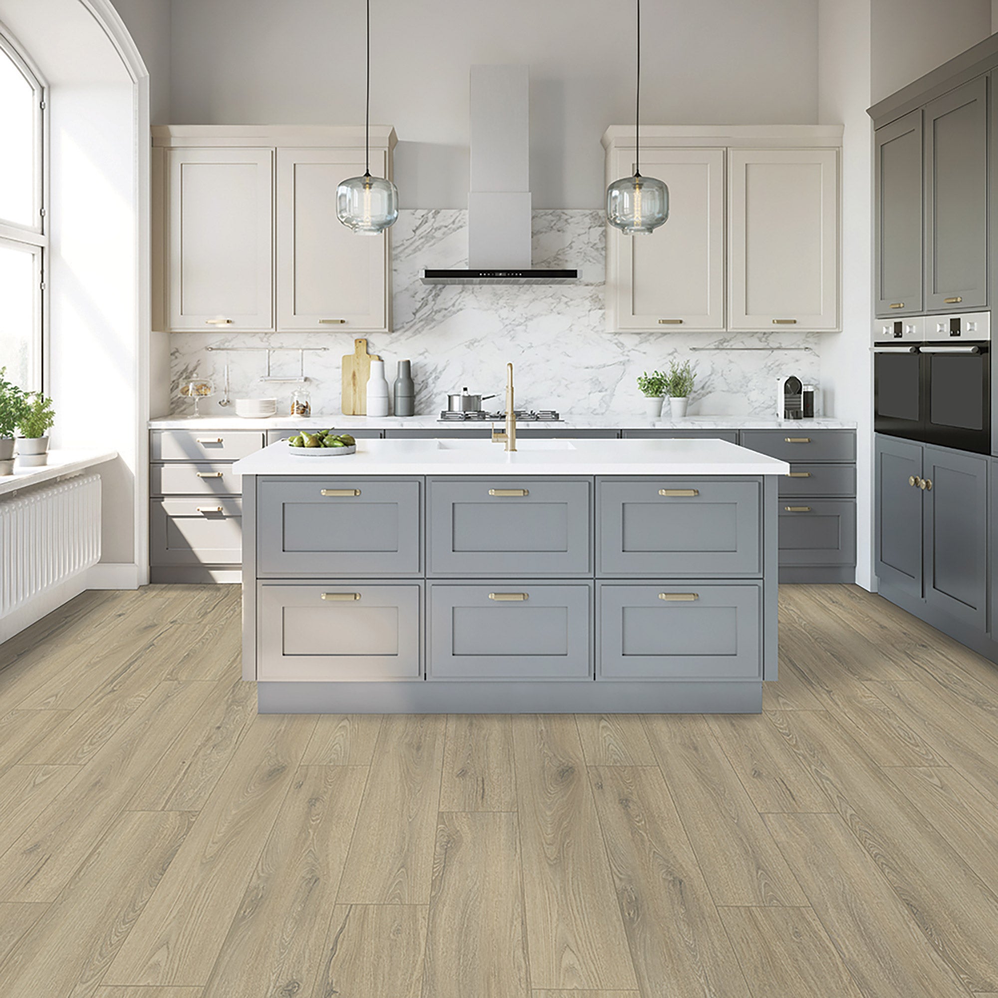 Mohawk Home 6MM Thick x 8.9in x 46.5in 22 mil Waterproof Luxury