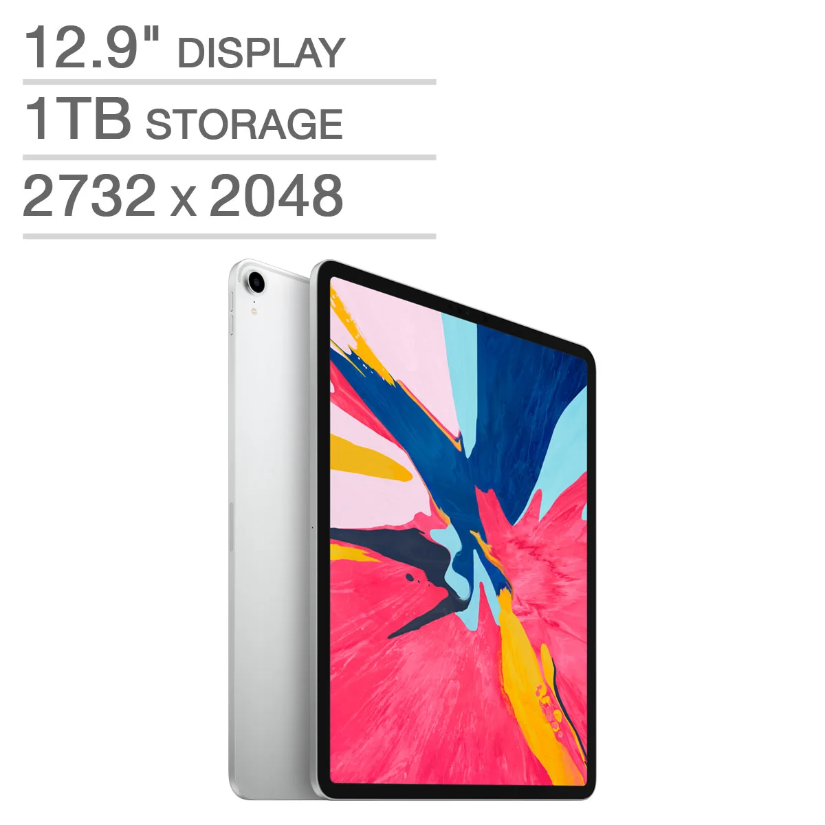 iPad本体 iPad Apple iPad Pro A12X Bionic Chip 1.0TB - Silver | Costco