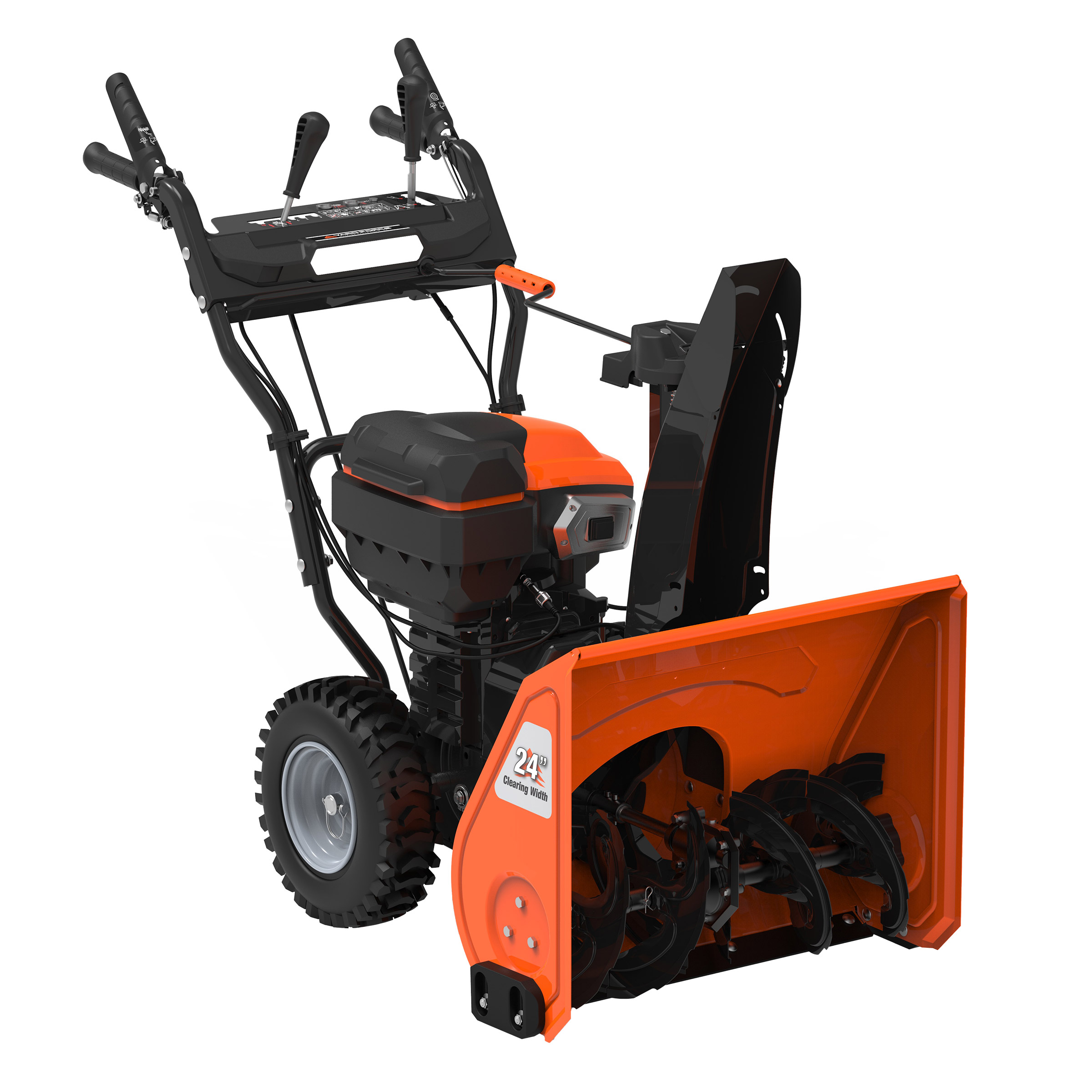 Yard Force 120V Lithium-Ion Battery 24” Dual-Stage Snow Blower