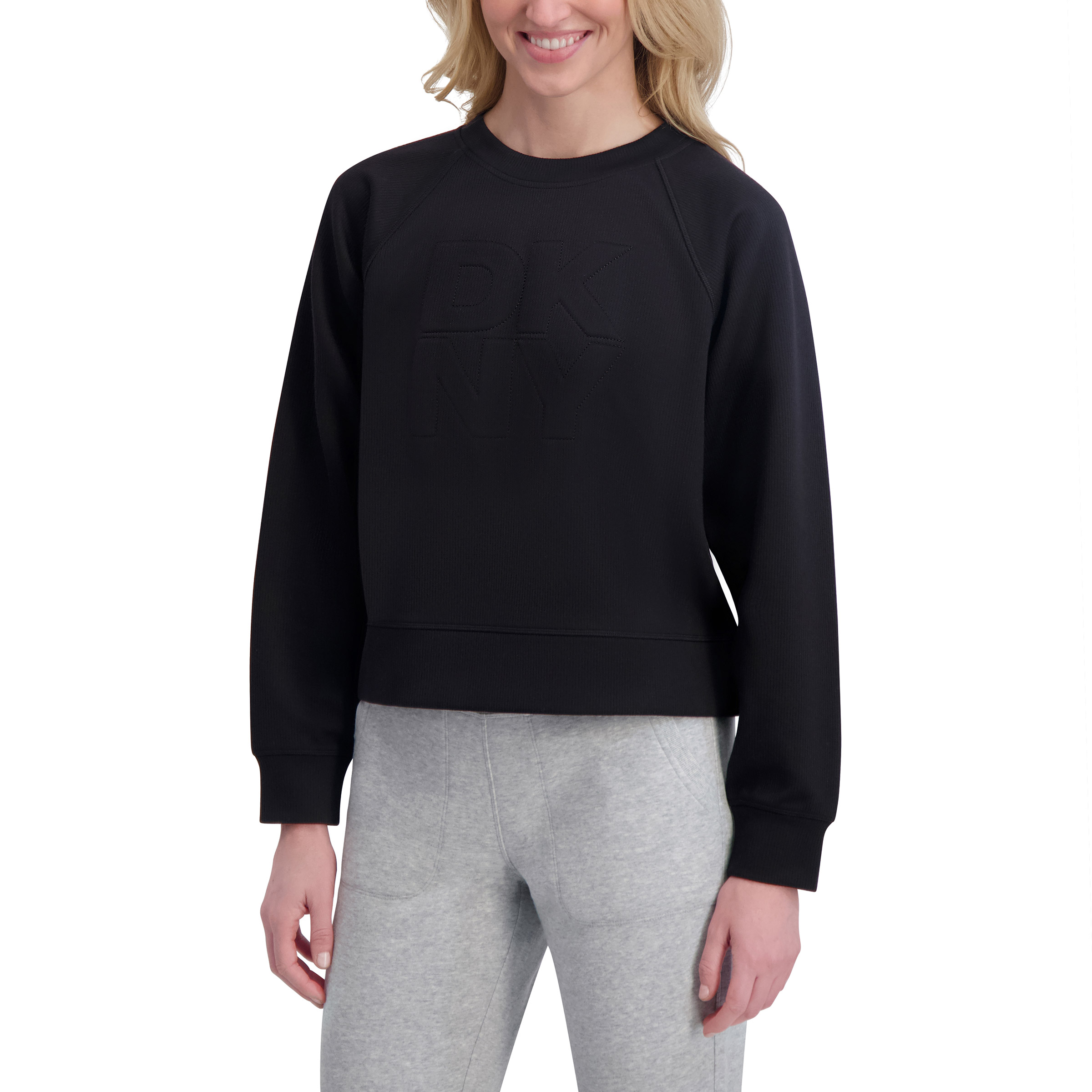 DKNY Sport Women's Logo Crewneck Sweatshirt