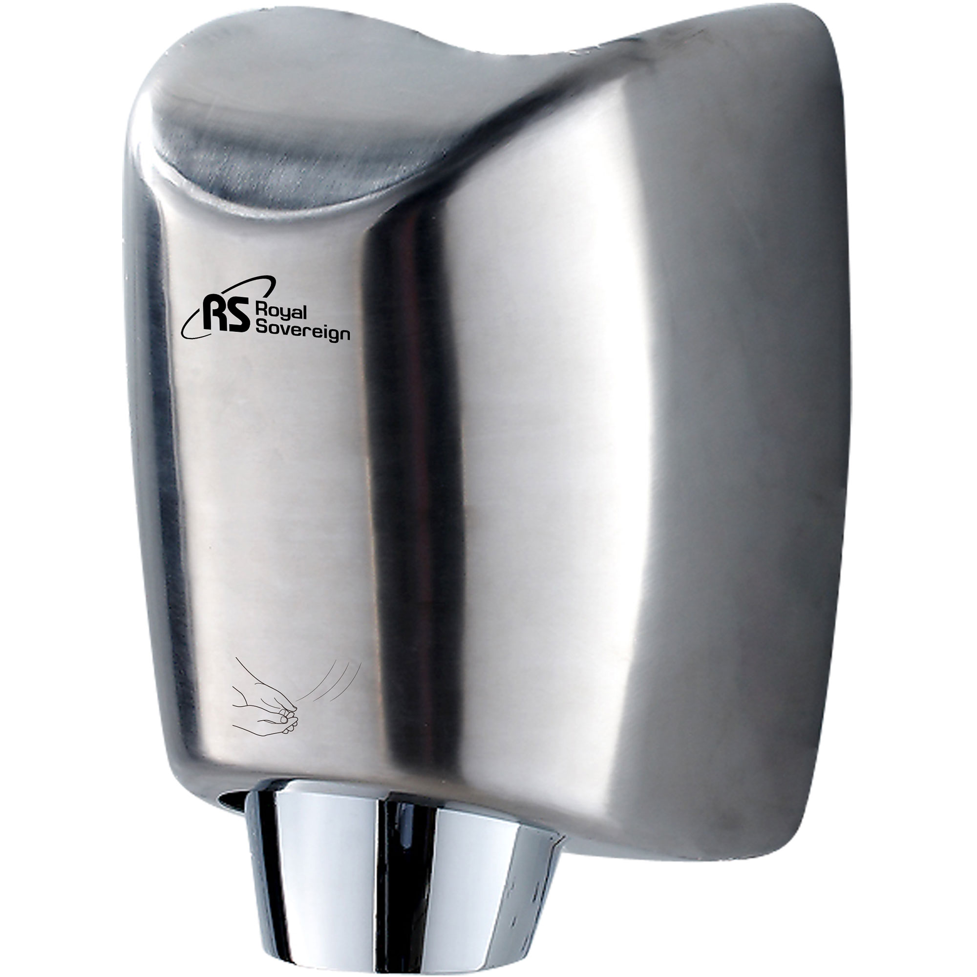 Royal Sovereign High Efficiency Touchless Stainless Steel Automatic Hand Dryer 