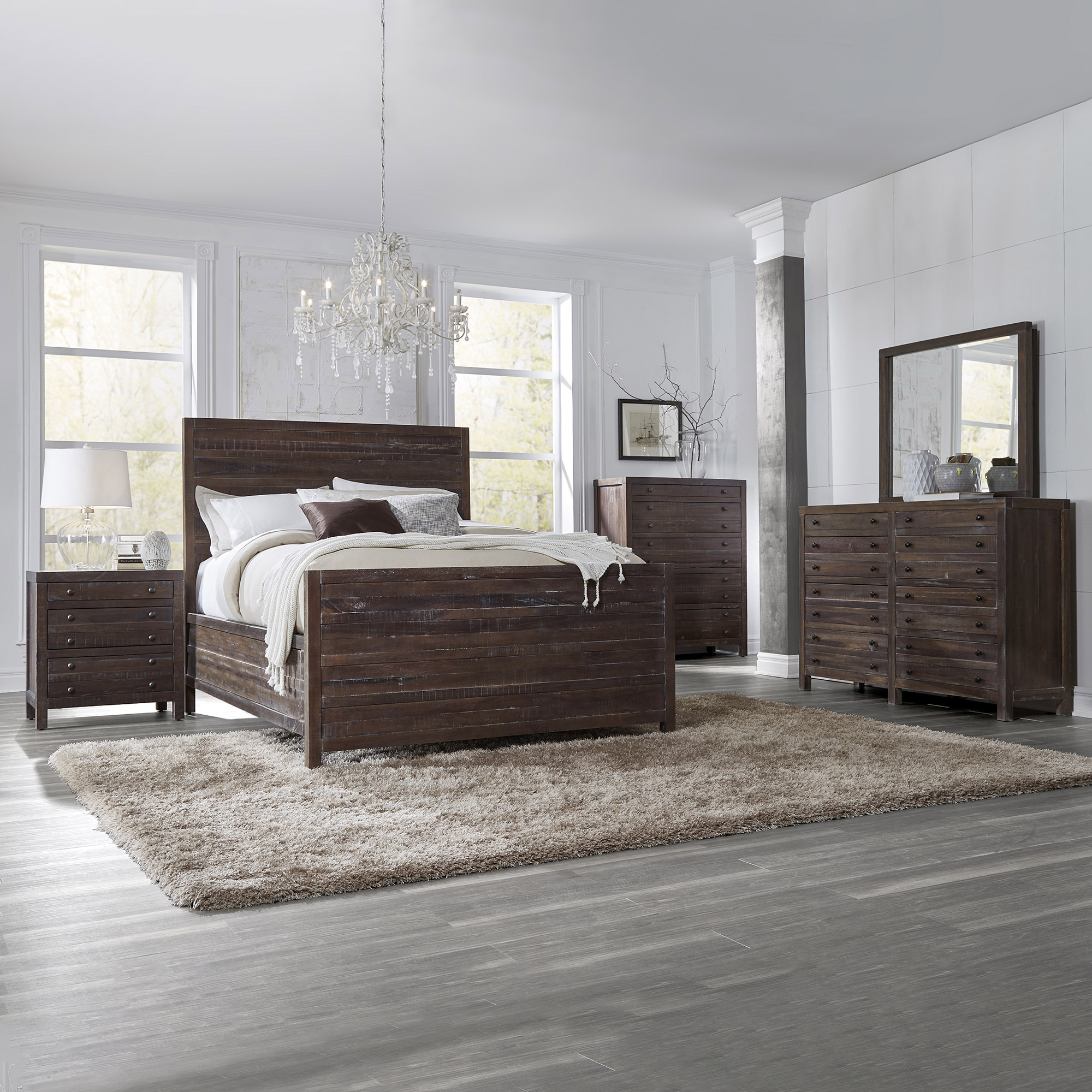 Torsten Queen Bedroom Collection in Brown