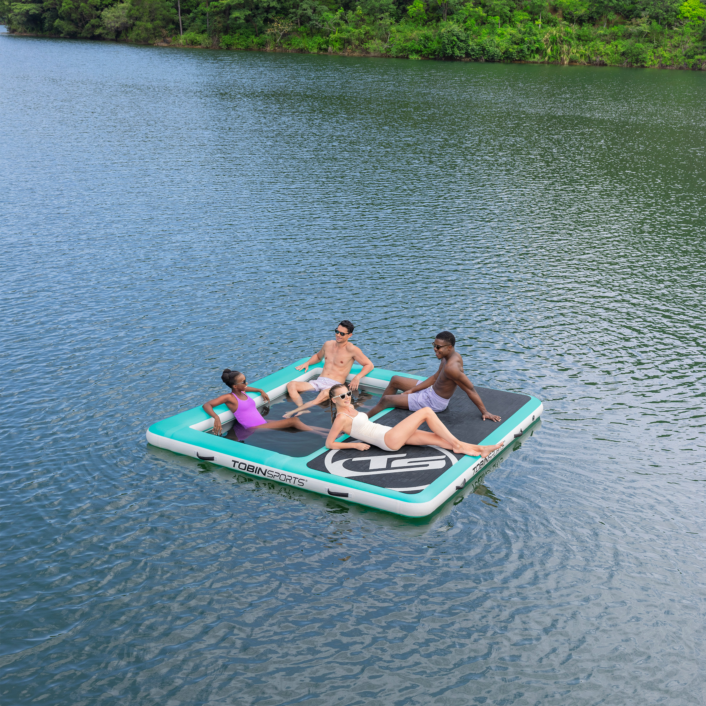 Tobin Sports, Rugged Reef 8-Person Inflatable Platform | Costco