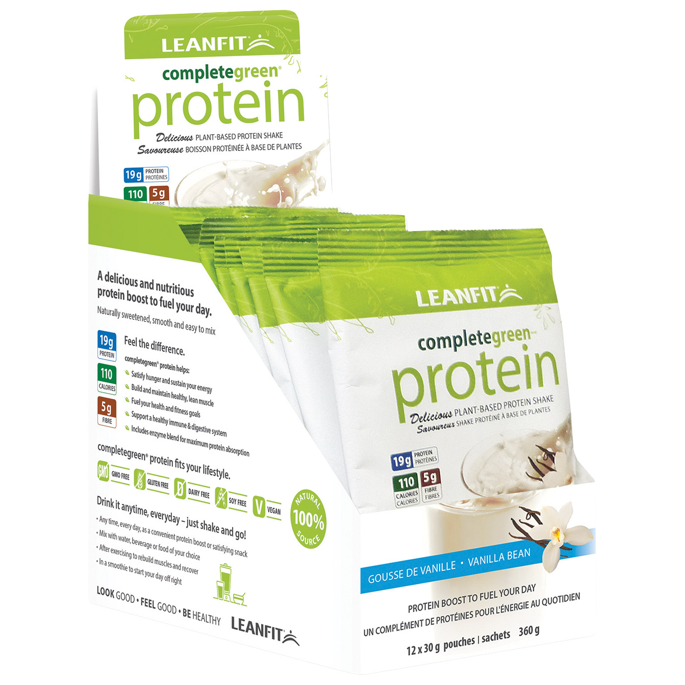 LeanFit completegreen Protein, Gluten Free