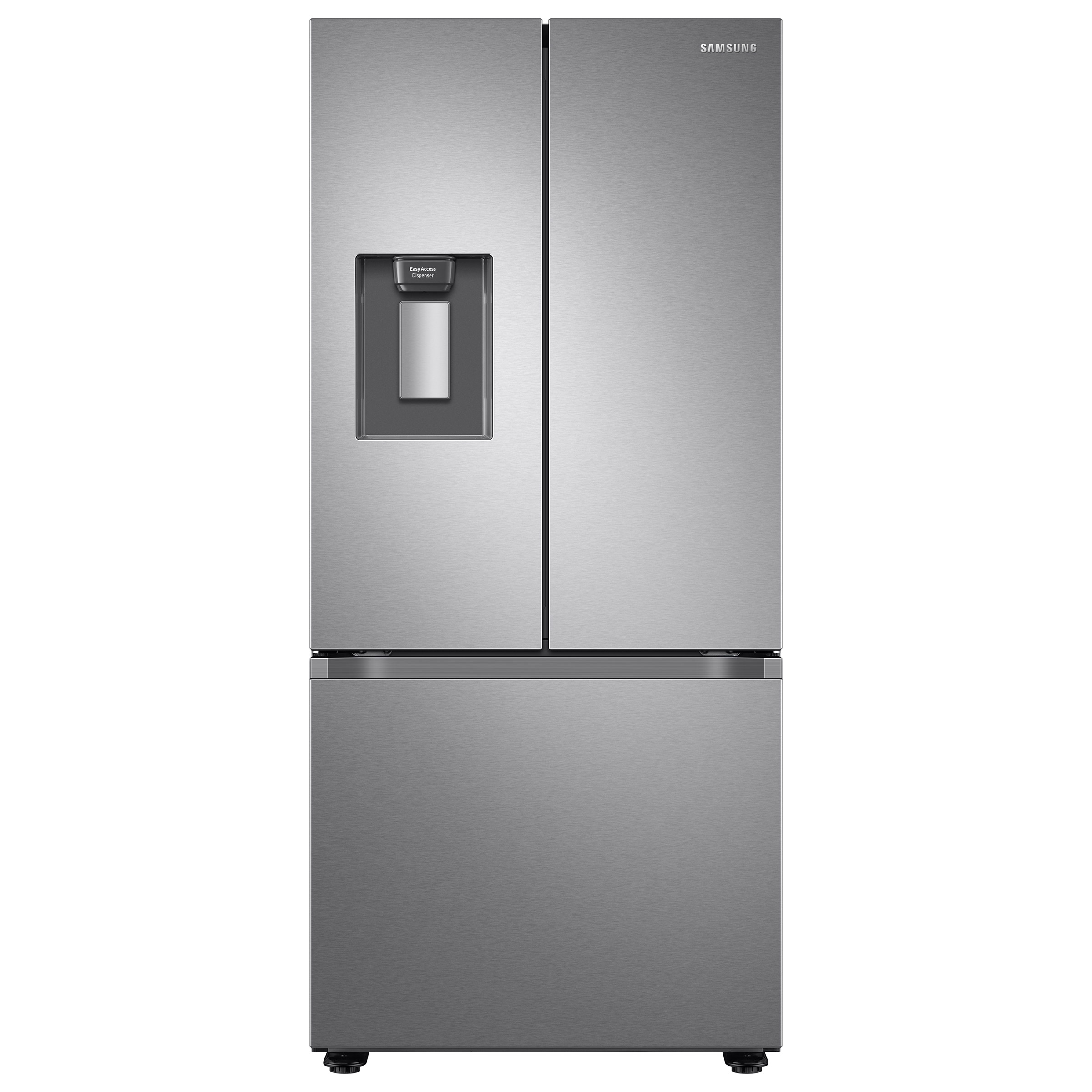 Samsung 22 cu. ft. Smart 3-Door French Door Refrigerator with External Water Dispenser