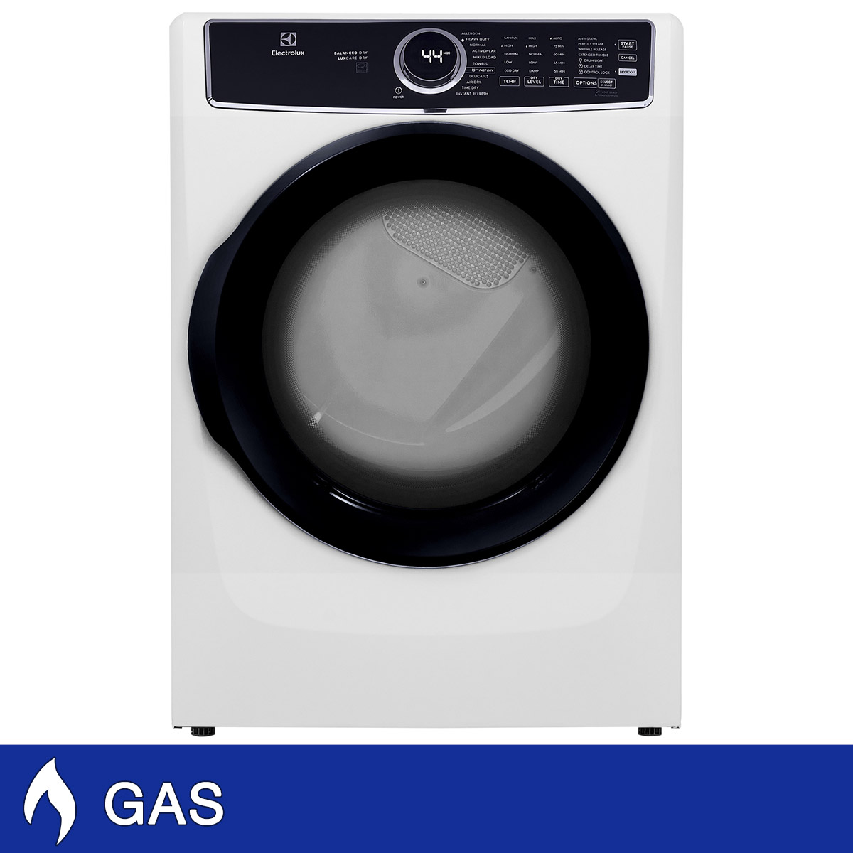 Gas Dryers With Steam Function