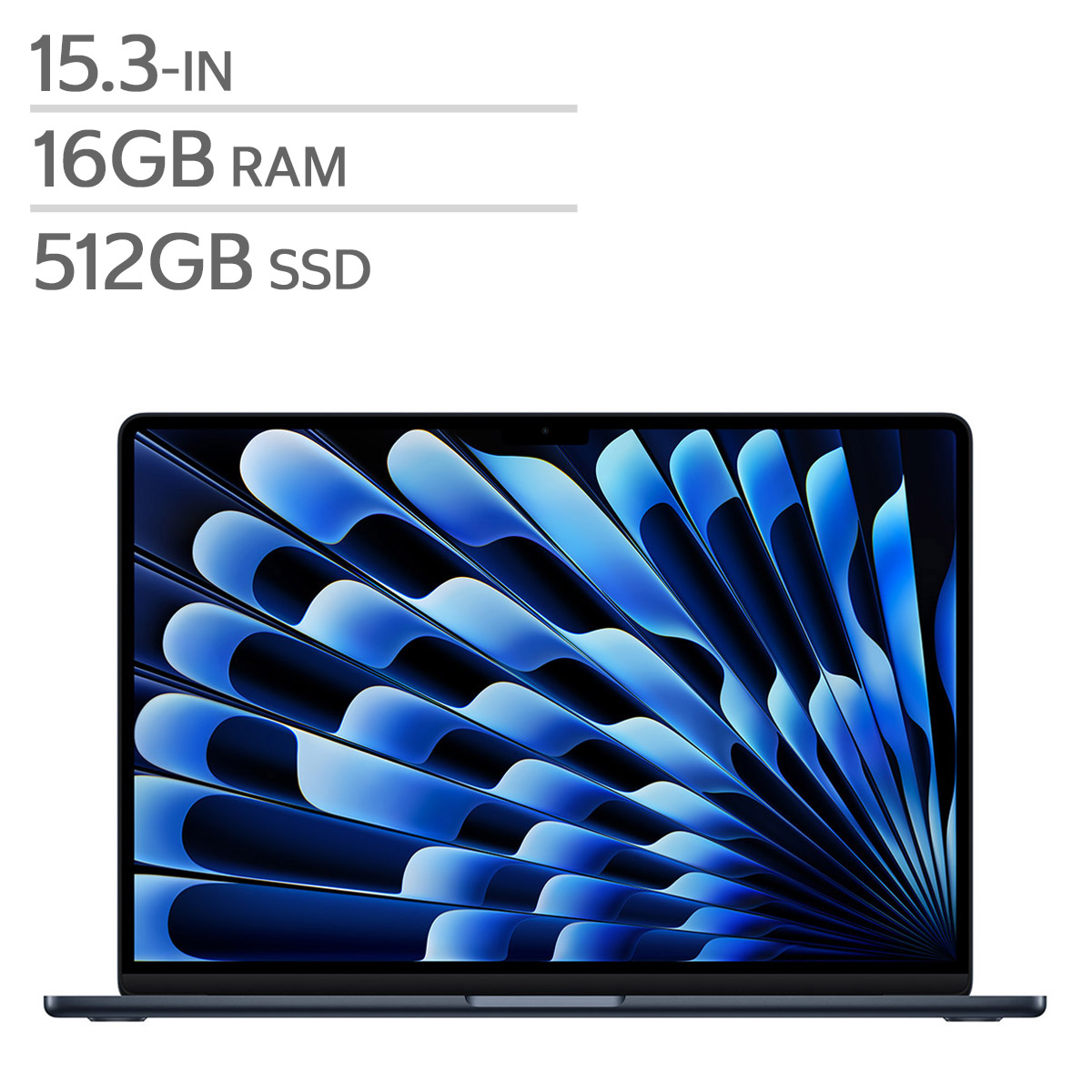 Apple MacBook Air 15.3 in., Apple M5 Chip - 16 GB RAM, 512 GB SSD