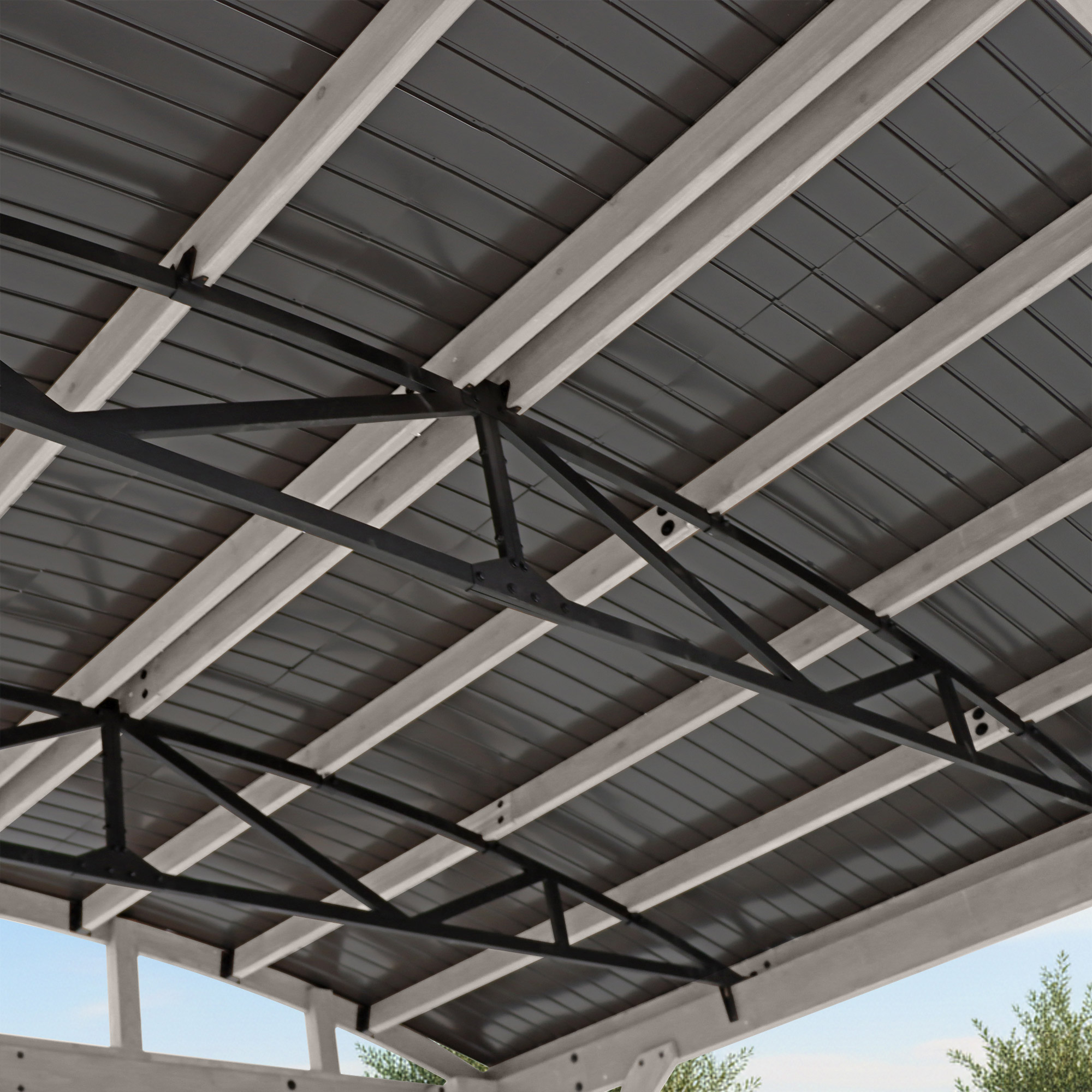 Yardistry 14' x 11' Arched Roof Gazebo | Costco