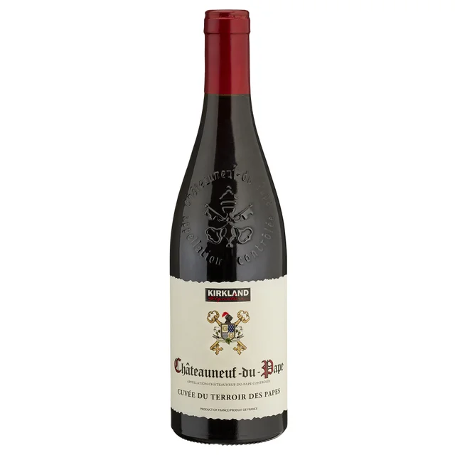 KIRKLAND SIGNATURE CHATEAUNEUF DU PAPE RHONE VALLEY 750 ML