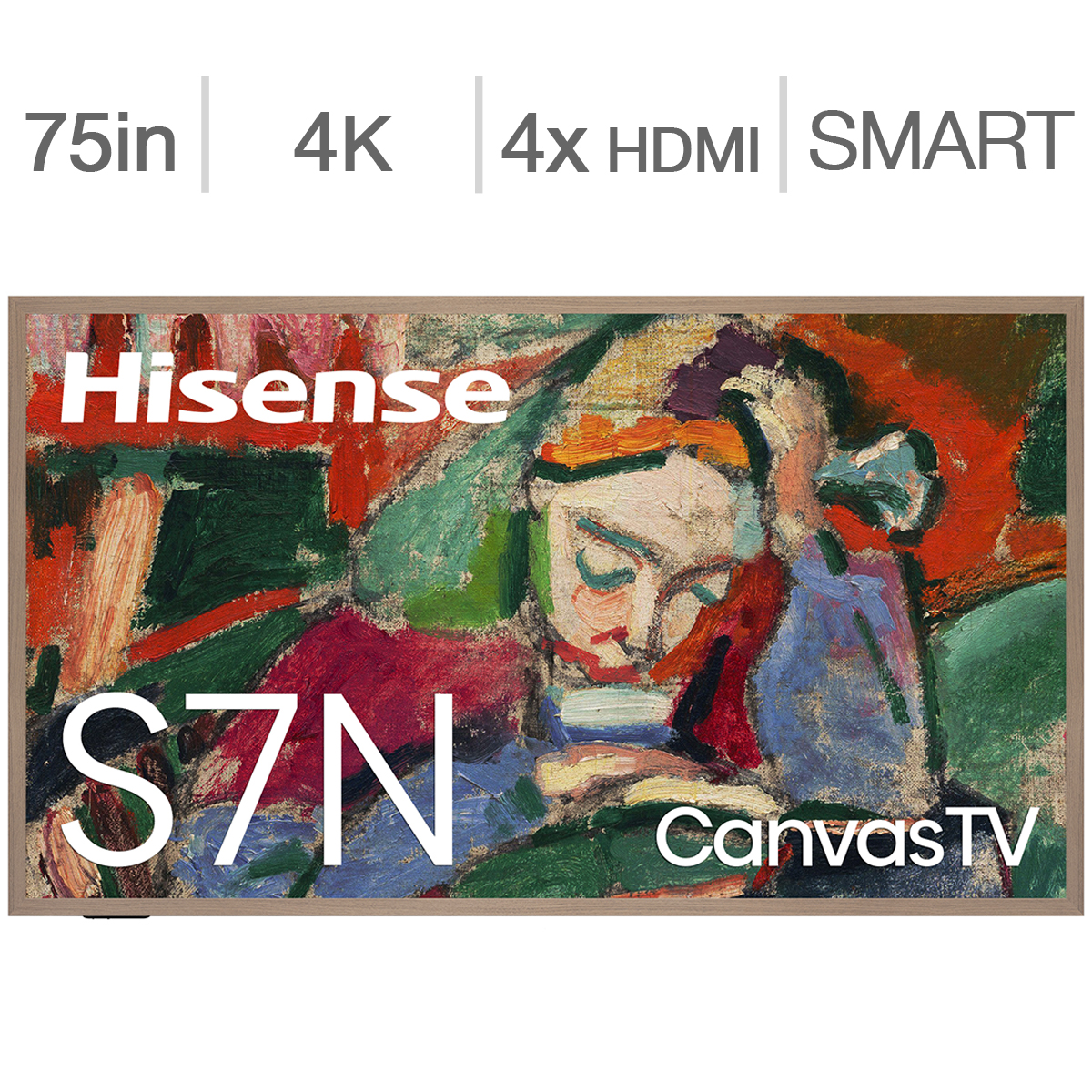 Hisense 75&#034; Class - Canvas Series - 4K UHD QLED TV