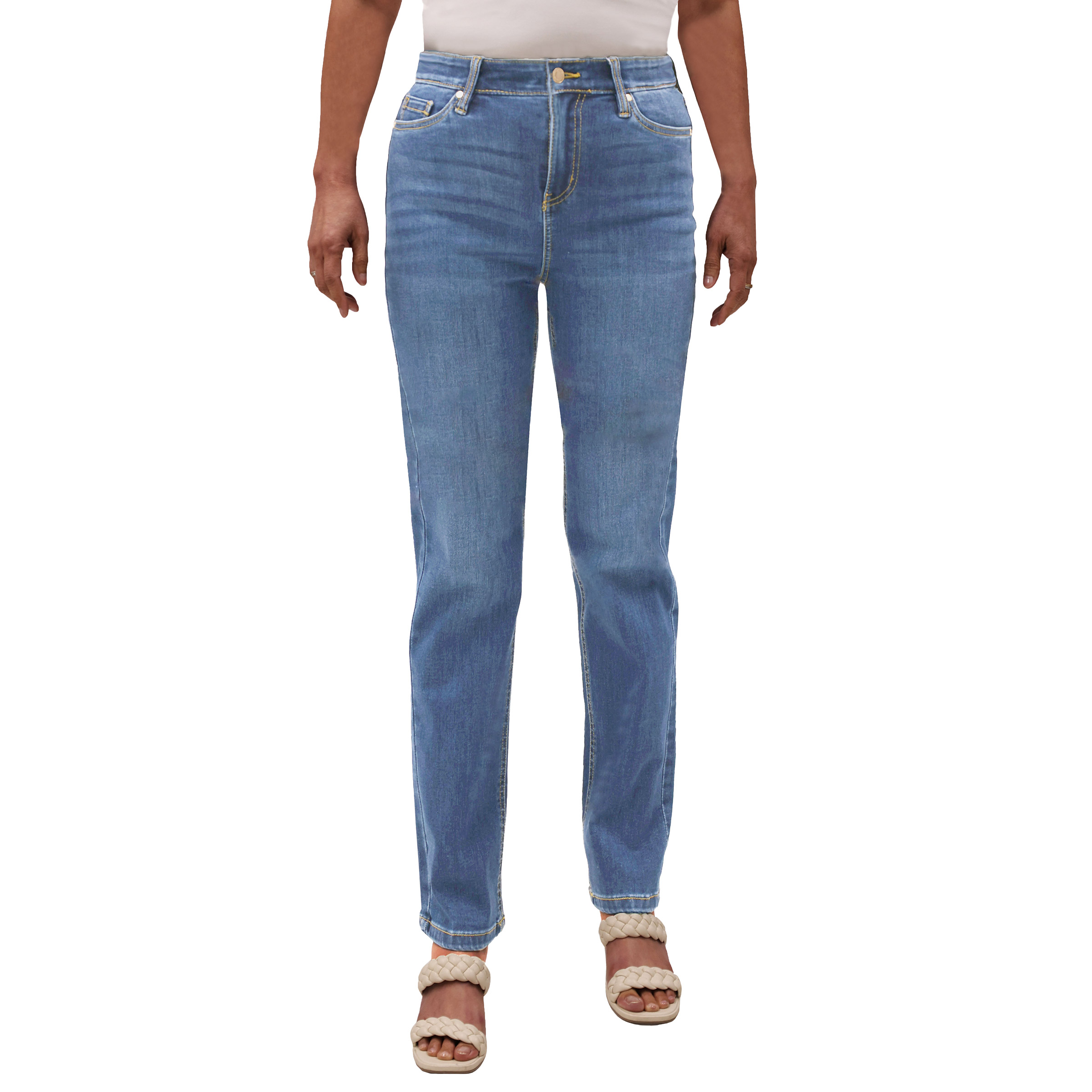 Simon Chang Women's Limitless Straight Leg Jean