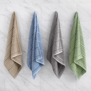 WELSPUN BUMPY TOWEL ASSORTED COLORS