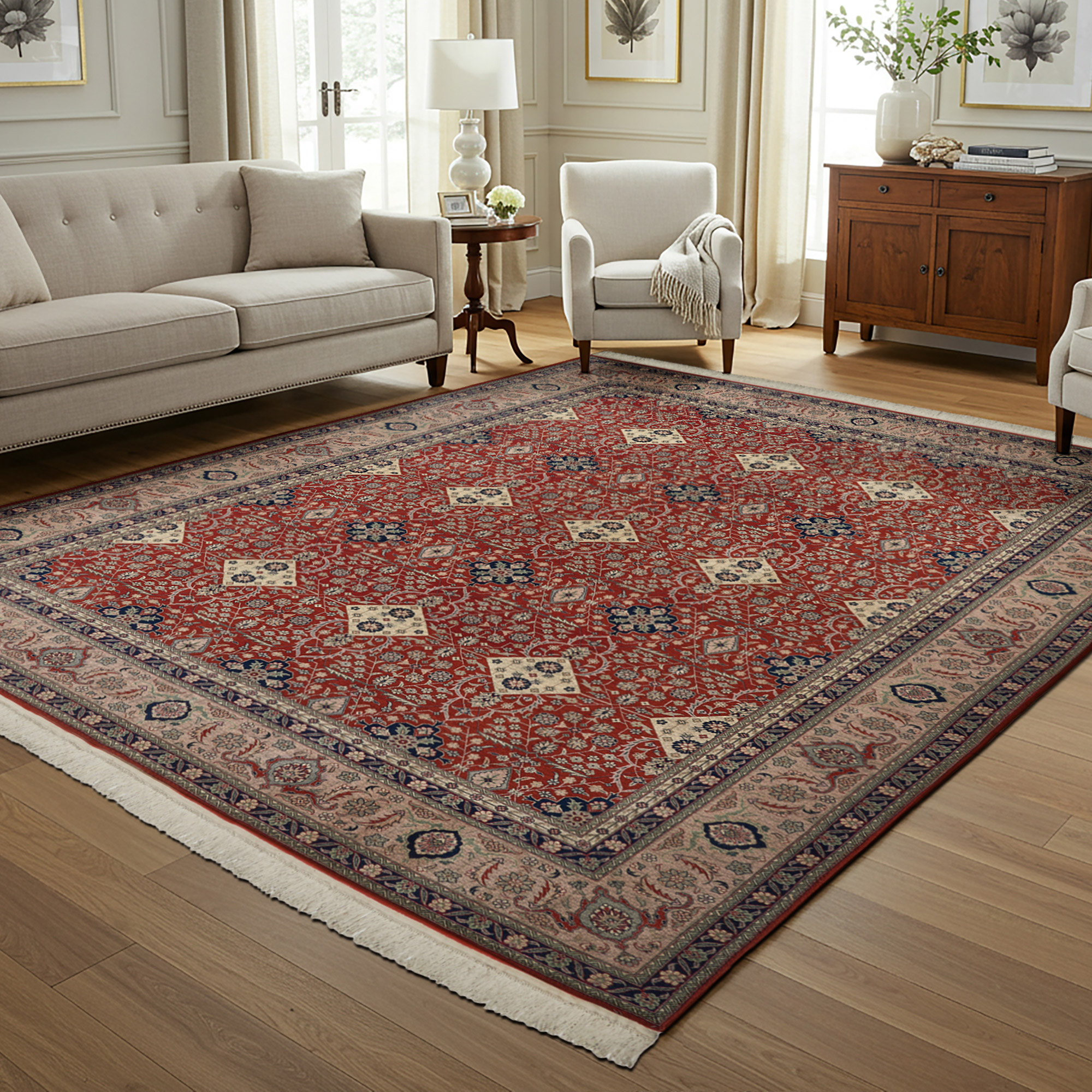 Montacute Hand Knotted Rug Collection  Chelsea Terra