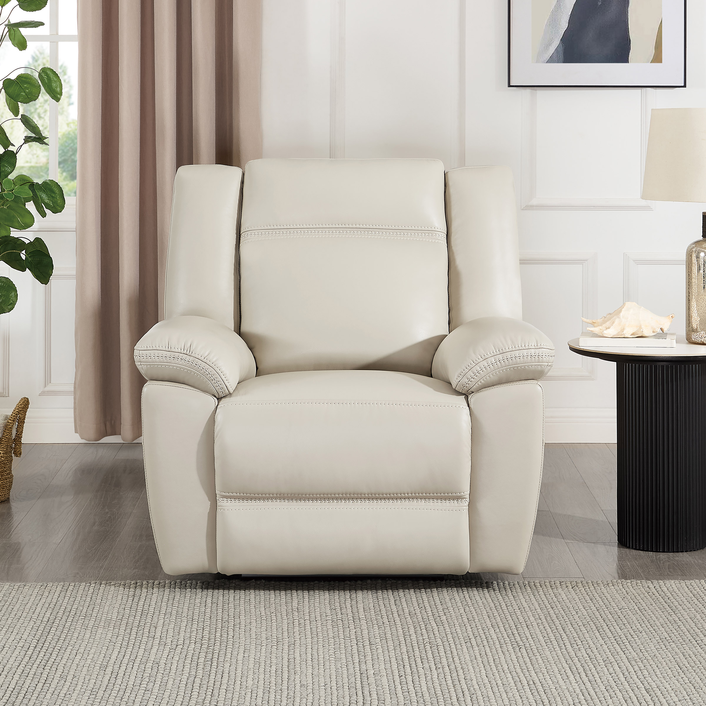 Prospera Home Perry Top Grain Leather Power Reclining Chair