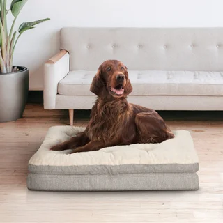 KIRKLAND SIGNATURE PILLOW TOP PET BED