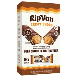 RIP VAN WAFEL CRISPY CHOCO 16/1.62OZ (1.62LBS)