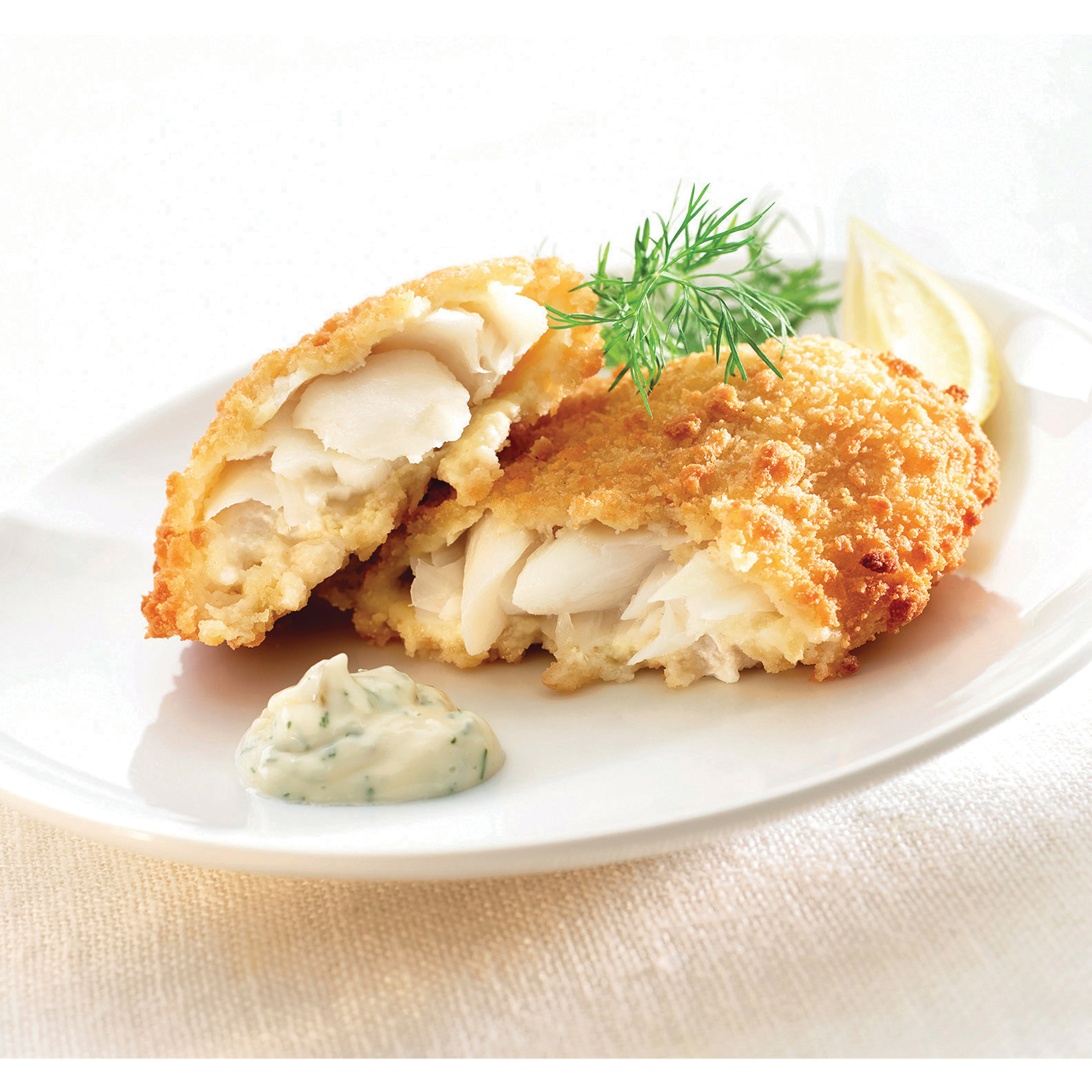 DOM Norwegian Fjord MSC Breaded Cod, 2 × 2.27 kg (5 lb)