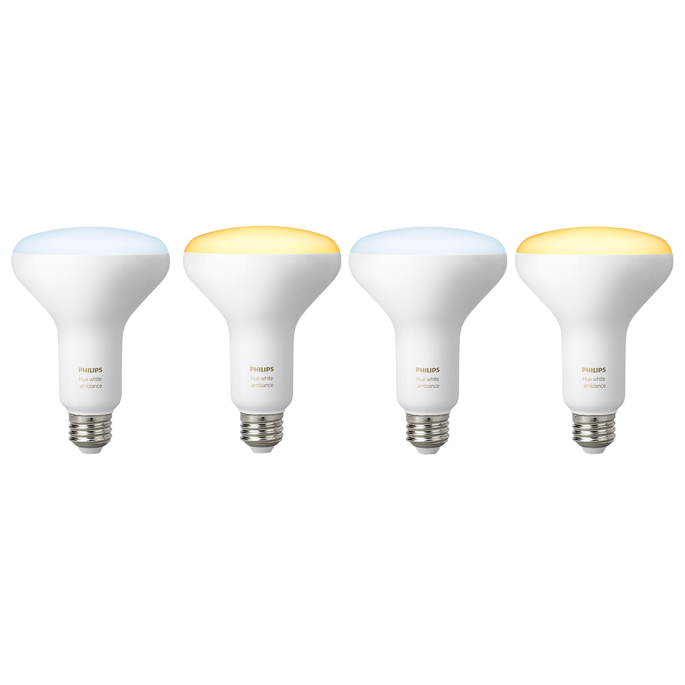 Philips Hue White Ambiance BR30 LED Smart Bulbs, 4-pack | Costco