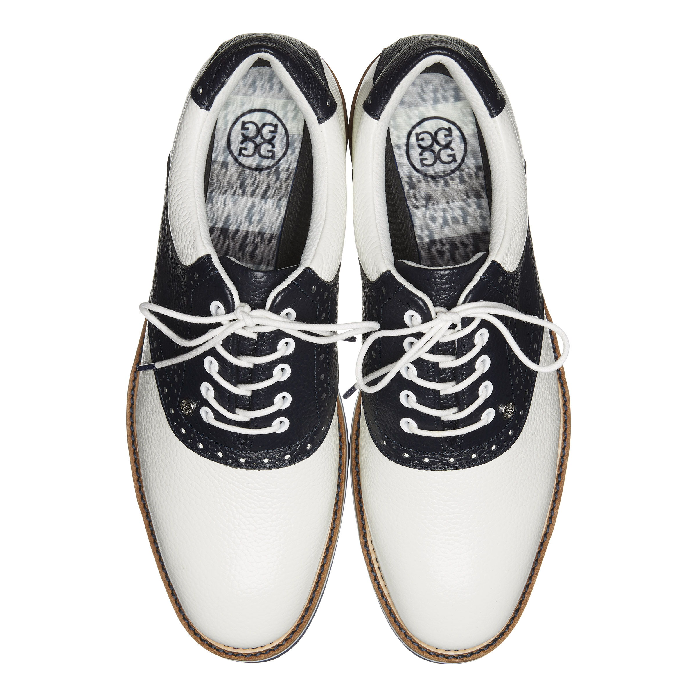 G/Fore Saddle Gallivanter Men's Snow Twilight Golf Shoes | Costco