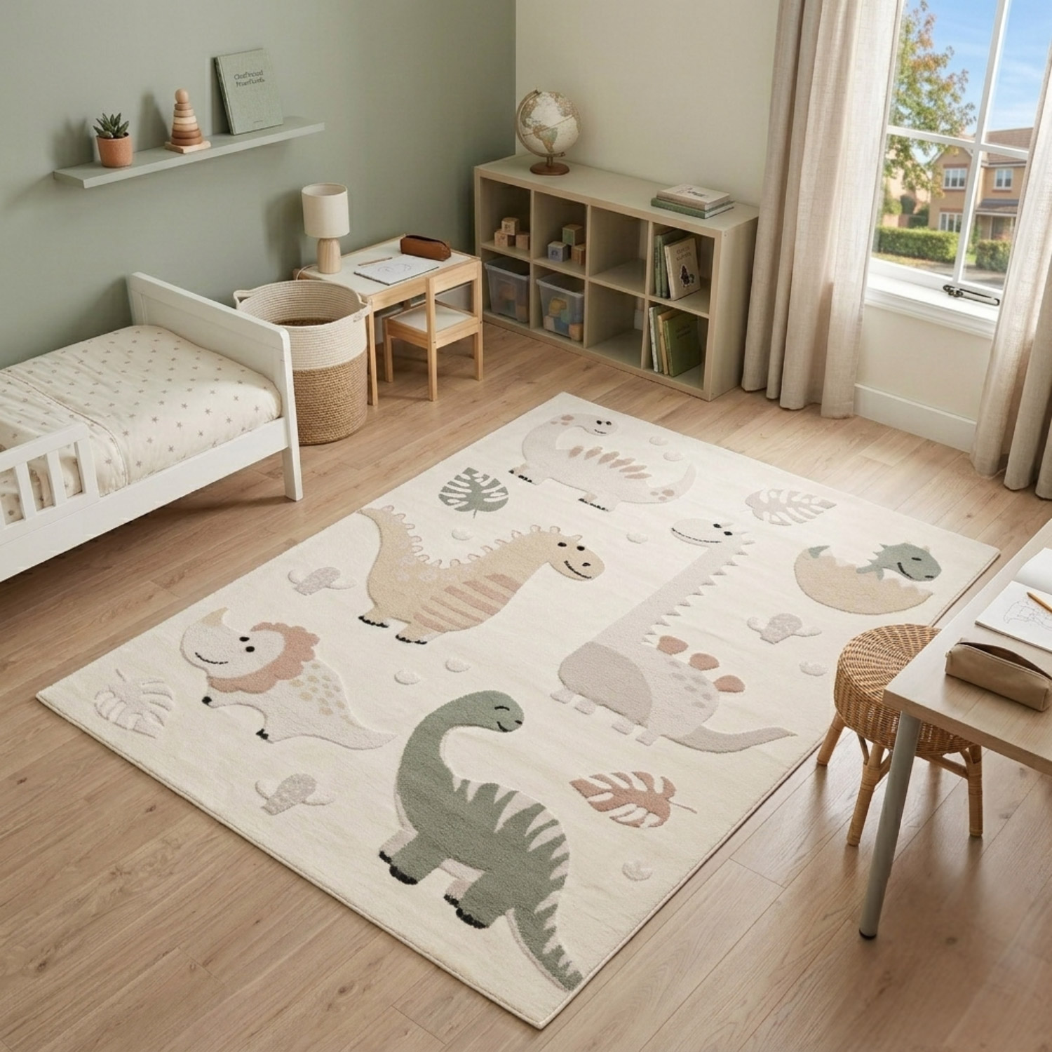 Viana Whimsy Kid's Dinos Rug | Costco