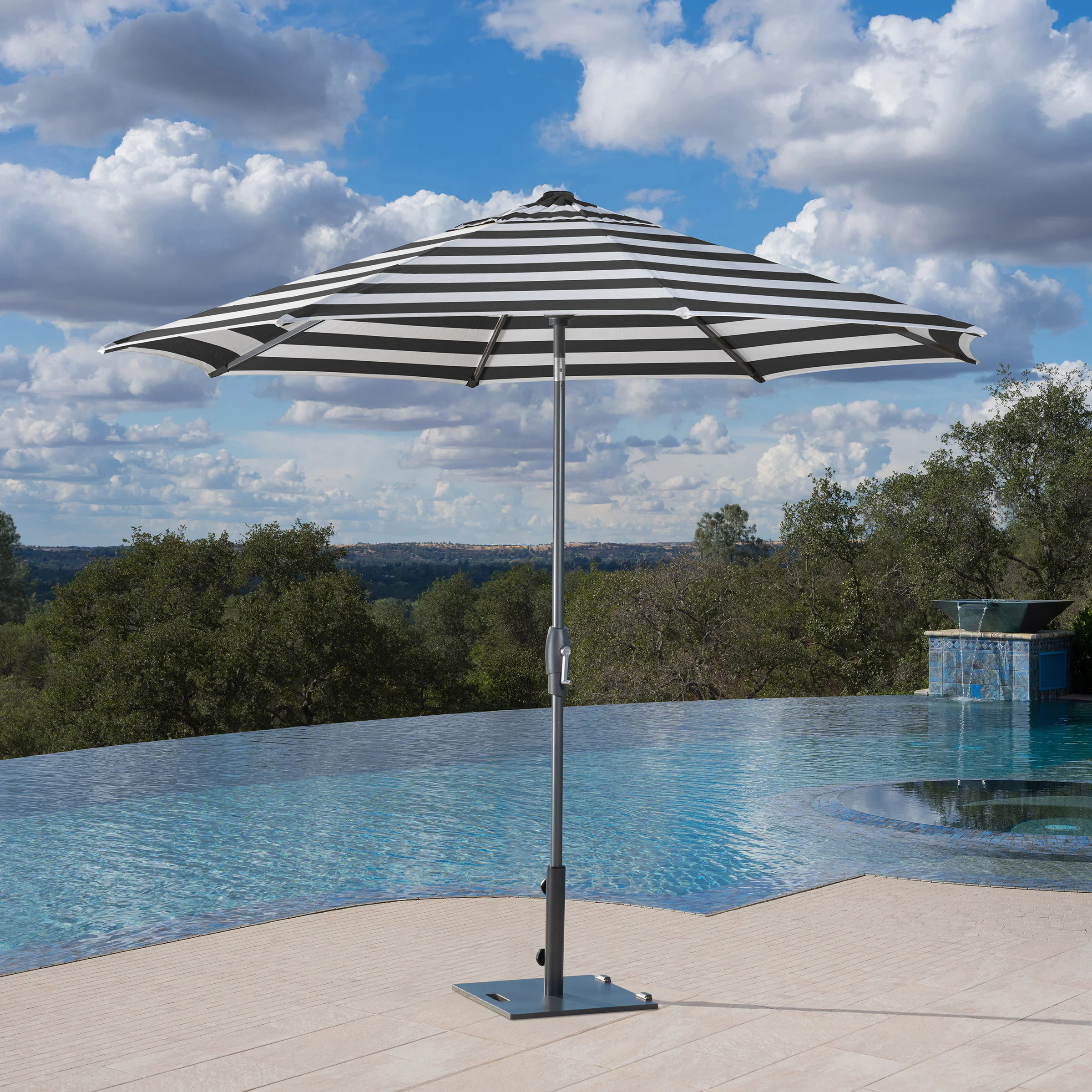SunVilla 10' Auto-Tilt Market Umbrella | Costco
