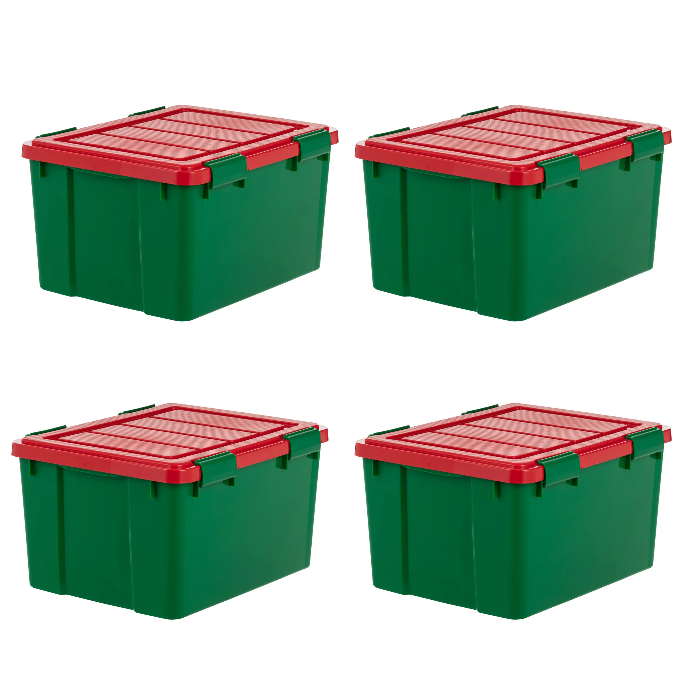 IRIS 44 Quart WeatherPro-seal Storage Bin, 4-pack | Costco