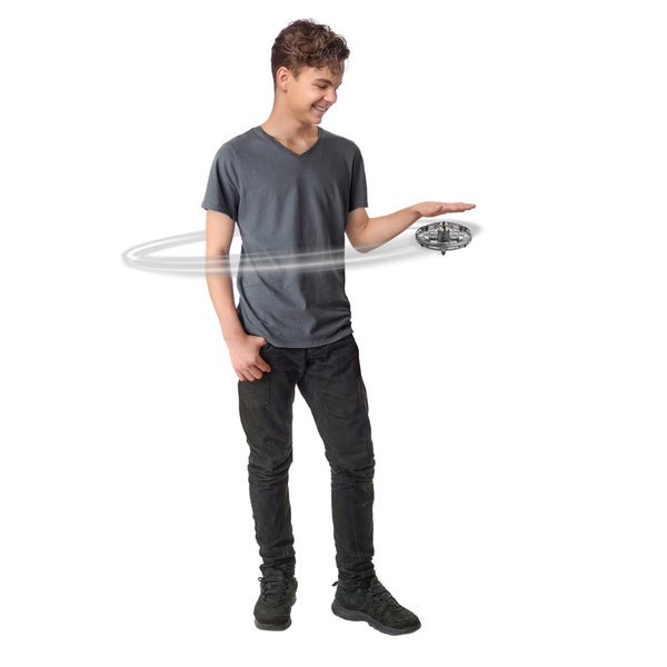 Hover Star 360 Motion Controlled UFO, Grey | Costco Hover Star 360 Motion Controlled UFO, Grey | Costco