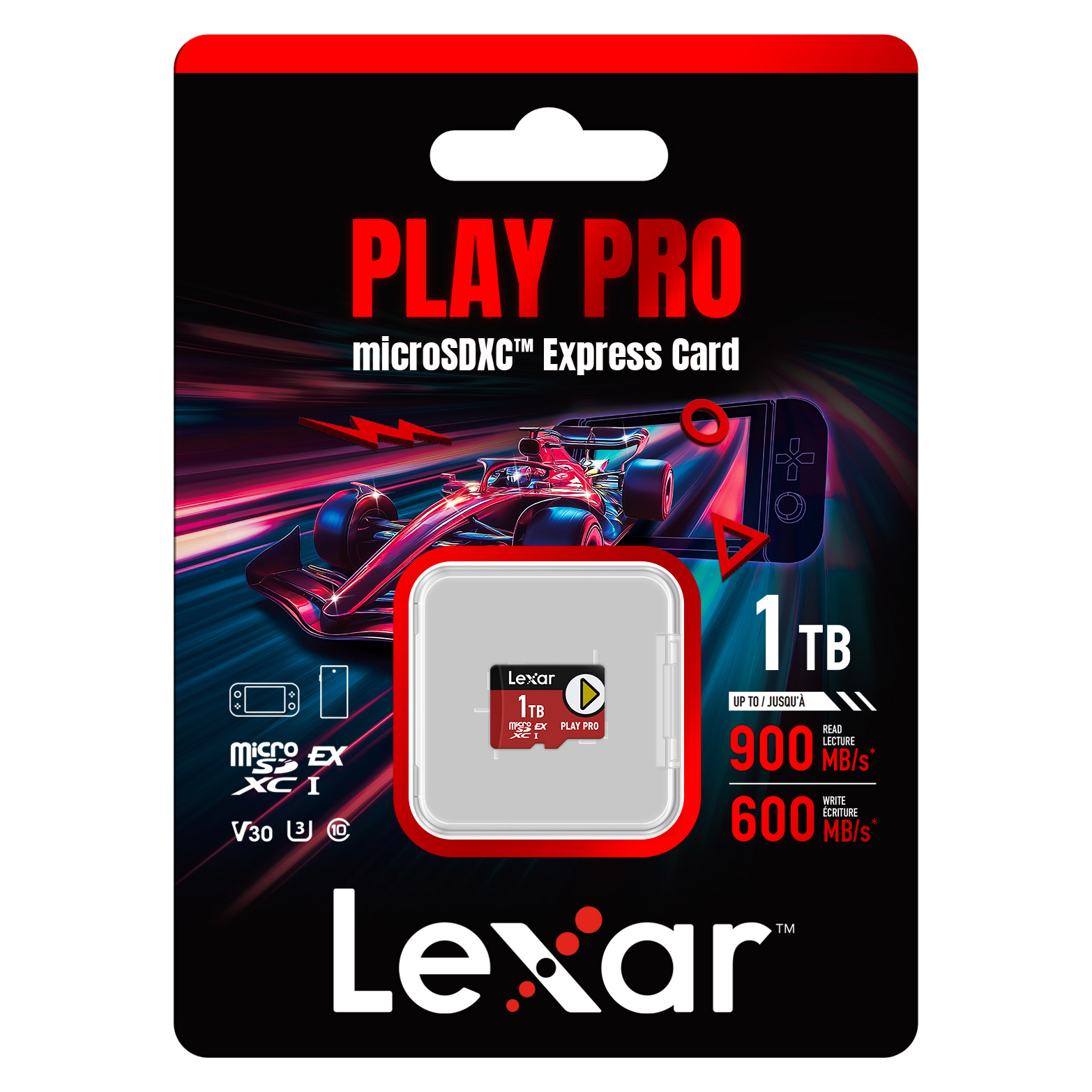 Lexar PLAY PRO 1TB microSDXC Express Card
