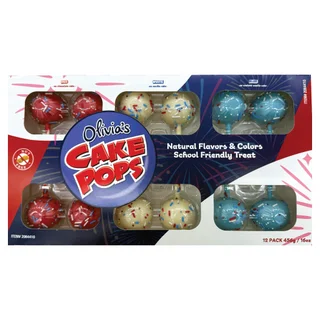 OLIVIA'S CAKE POP VARIETY 12 COUNT BOX