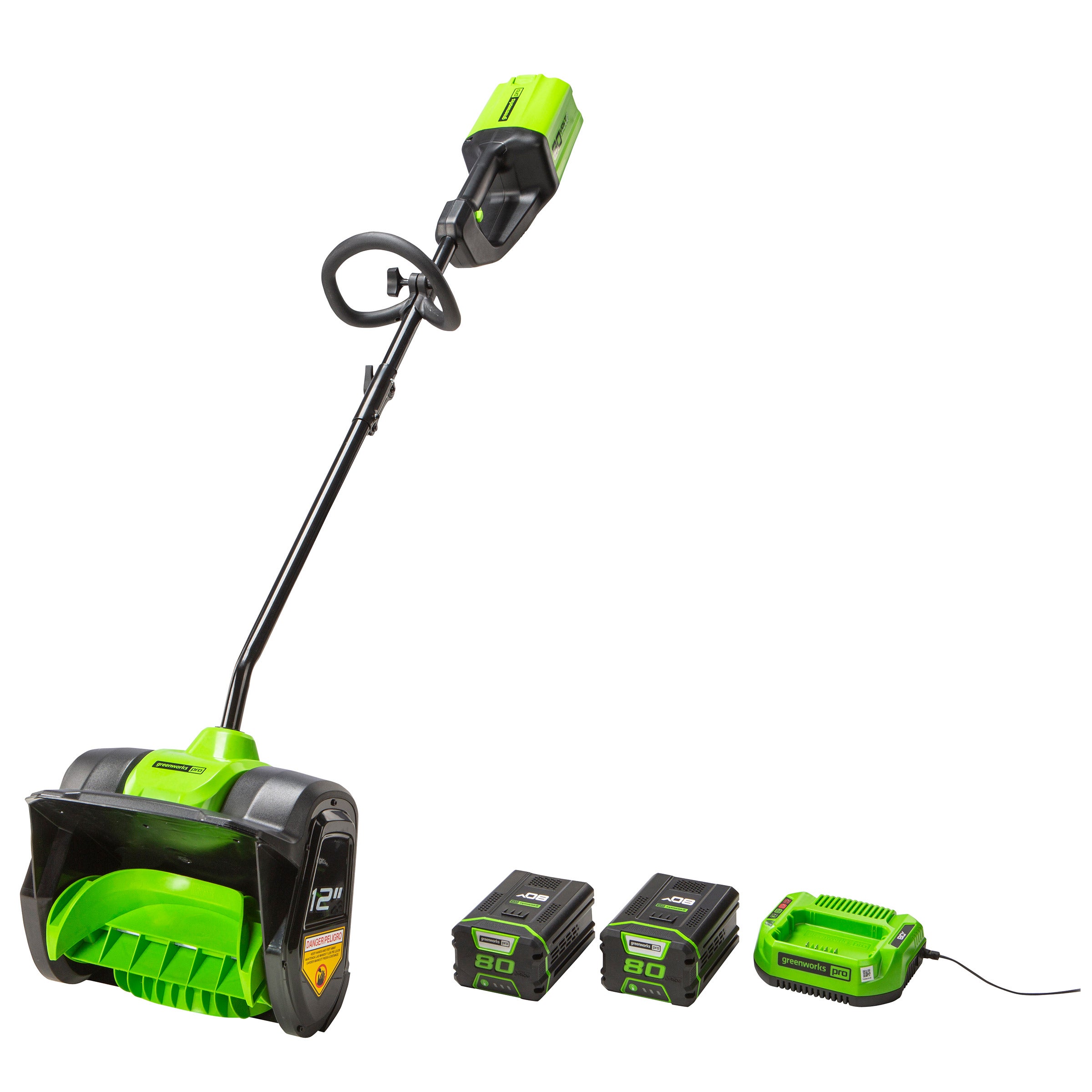 Greenworks 80v Snow Shovel with Two 2AH Batteries and Charger | Costco