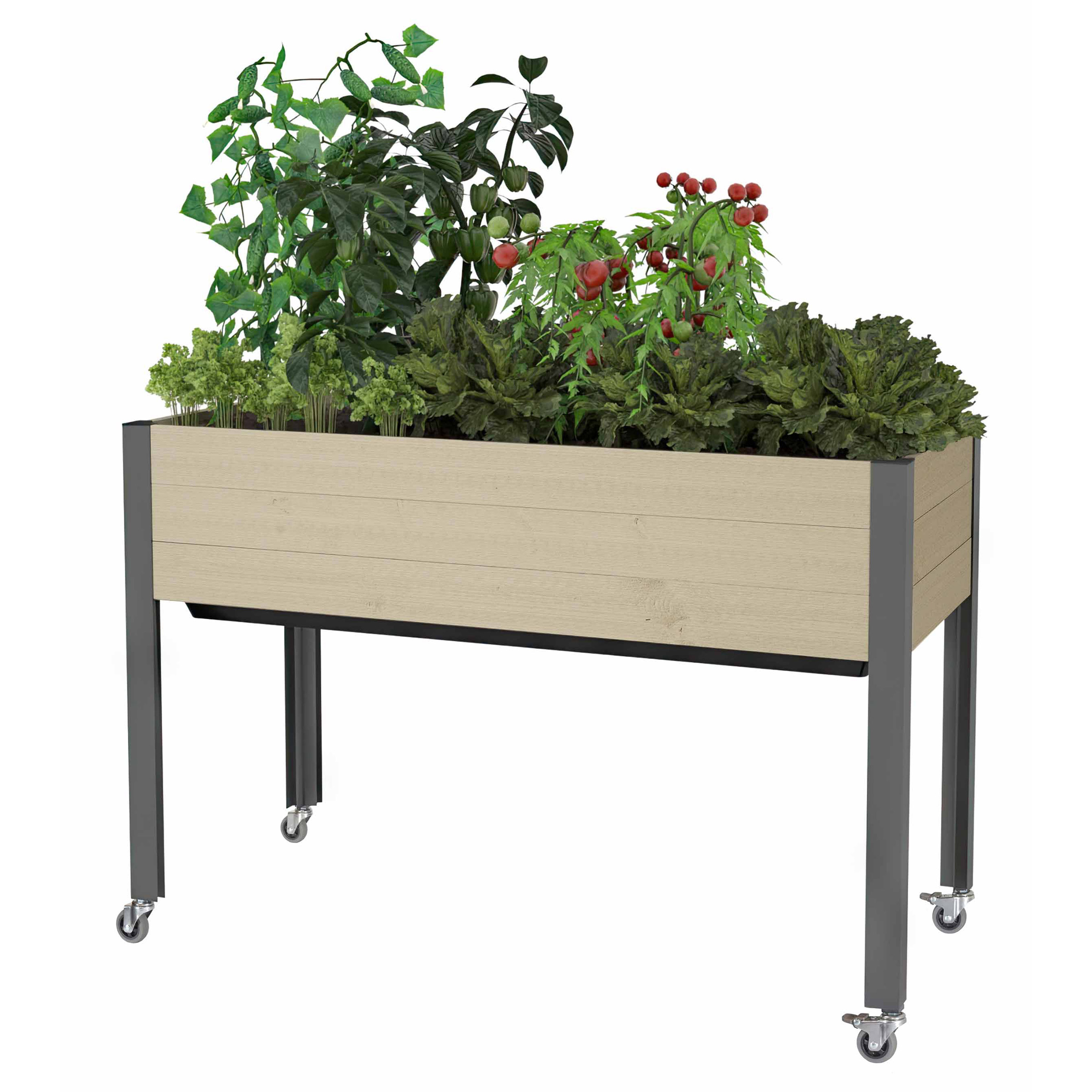 CedarCraft Self-Watering Elevated Spruce Planter