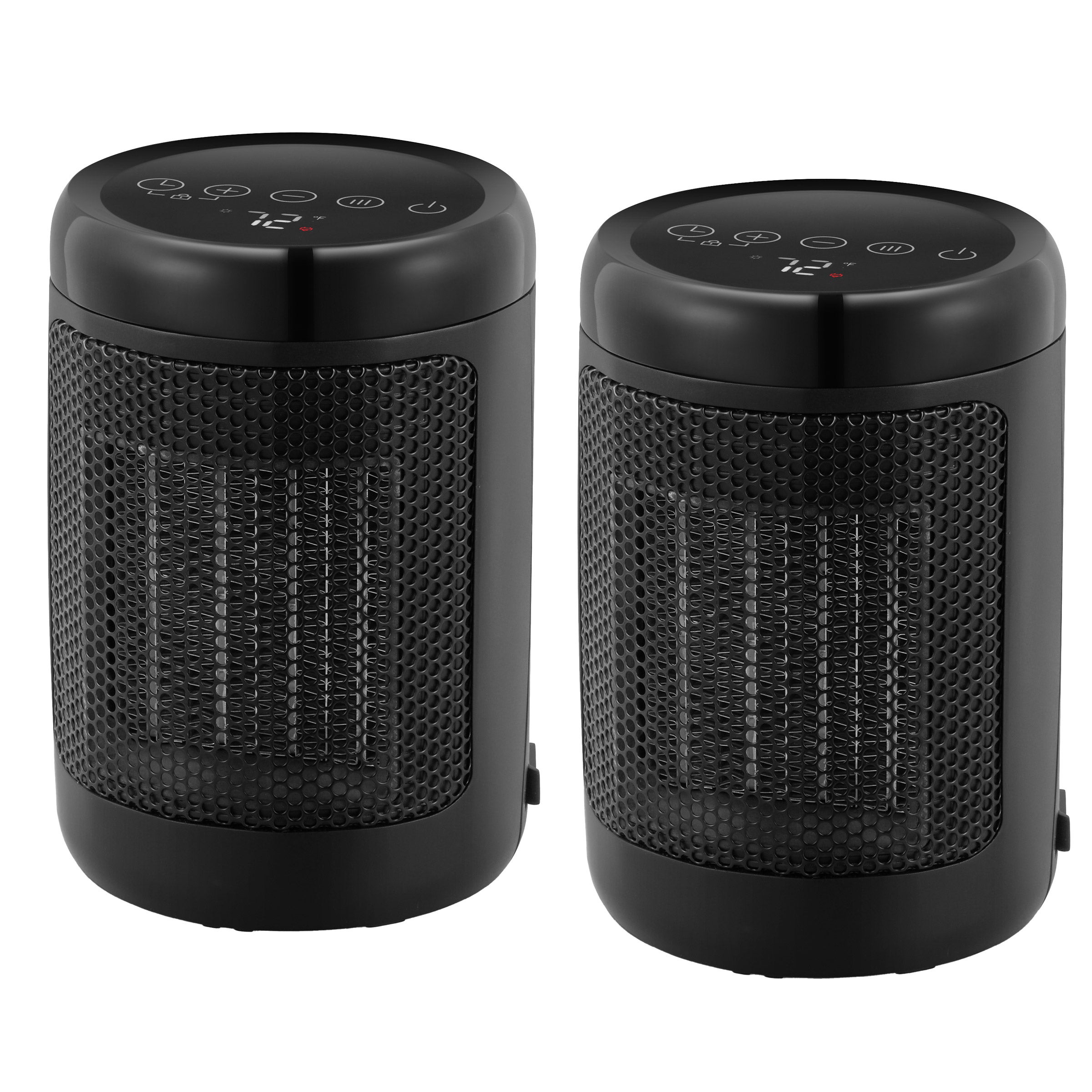 OmniHeat Digital Ceramic Personal Heater, 2-pack | Costco