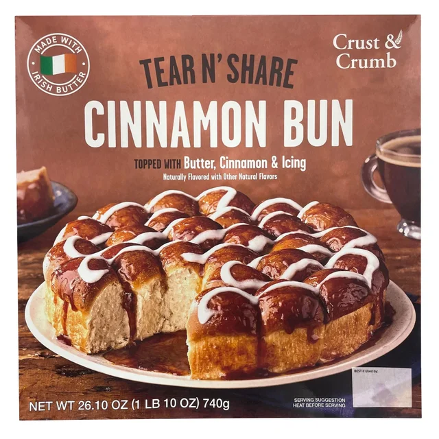 CINNANMON BRIOCHE PULL APART BREAD 26.1 OZ (1.63125LBS)