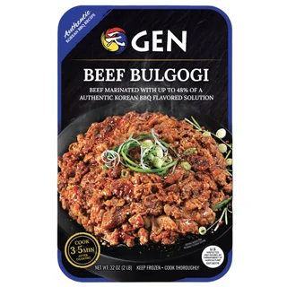 GEN BBQ BEEF BULGOGI 2 LB