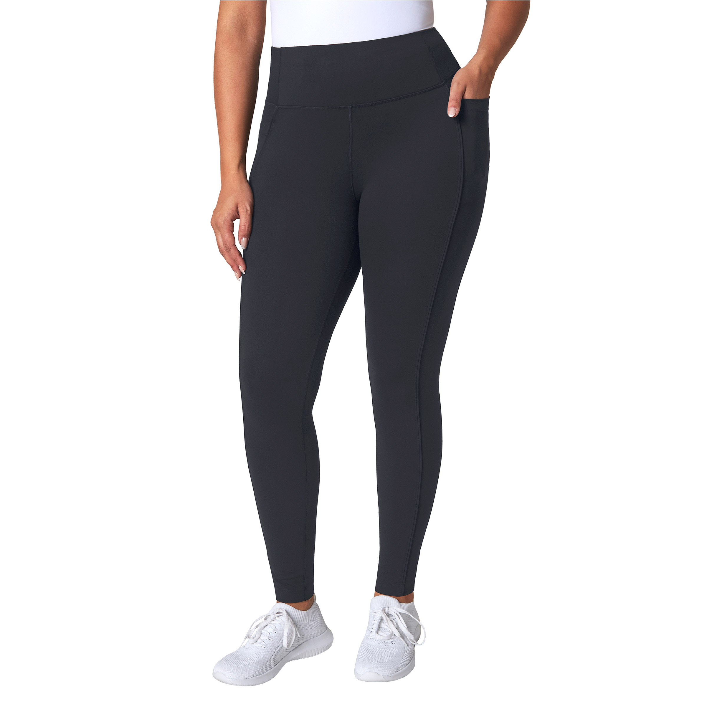 Mondetta Women's Ultra-Soft Legging with Piping Detail