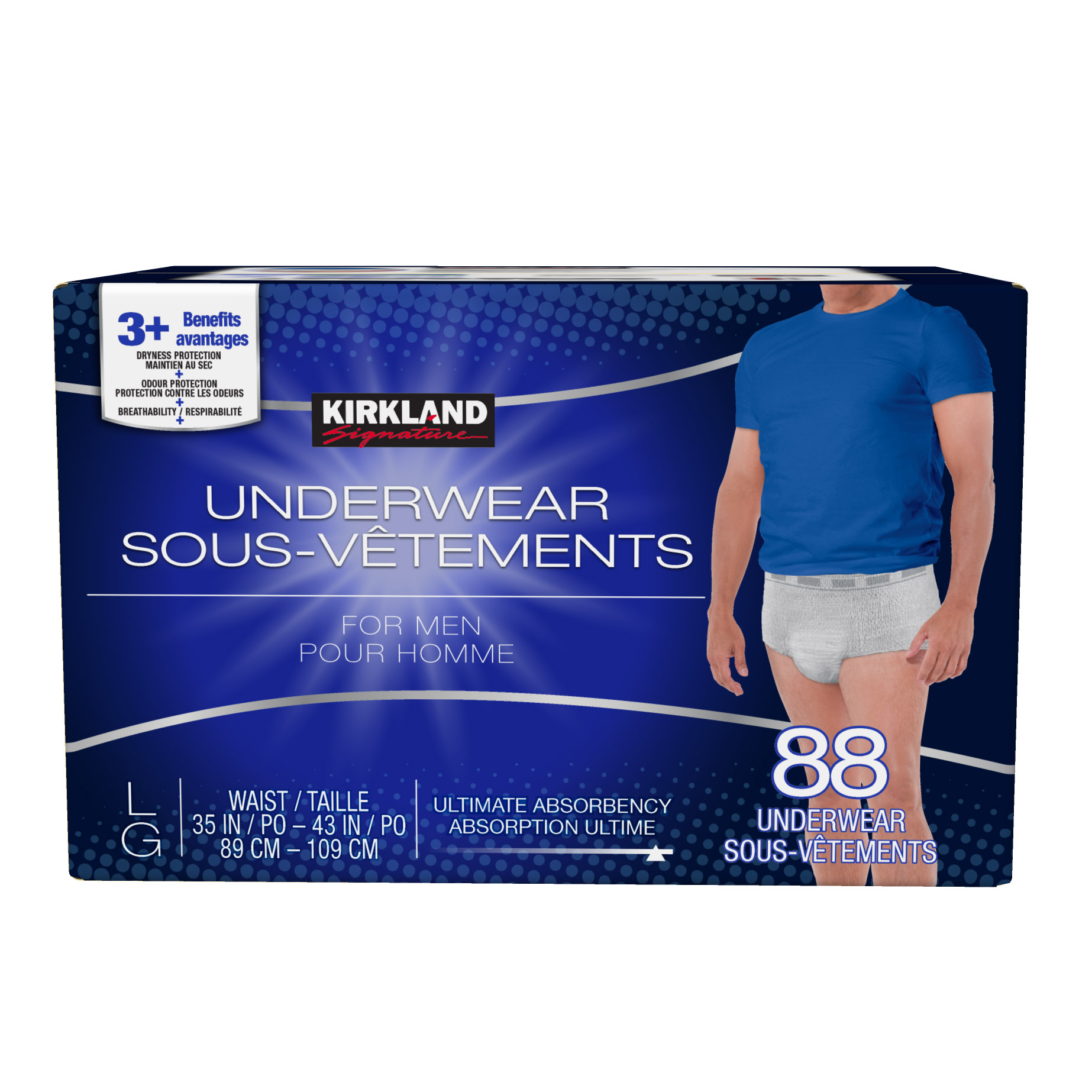 Kirkland Signature Men's Protective Underwear