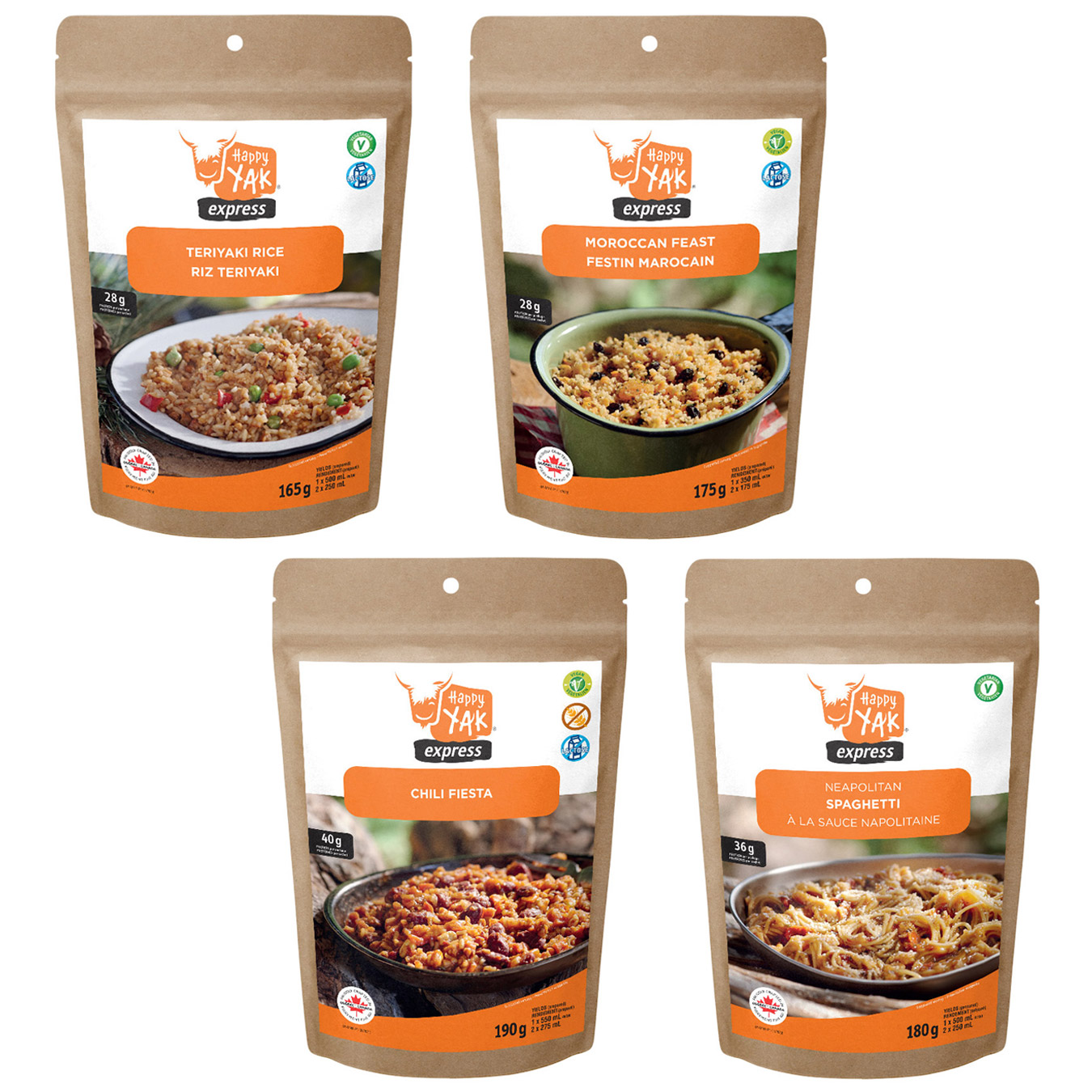 Happy Yak Freeze Dried Meal Kits, 16 Count | Costco